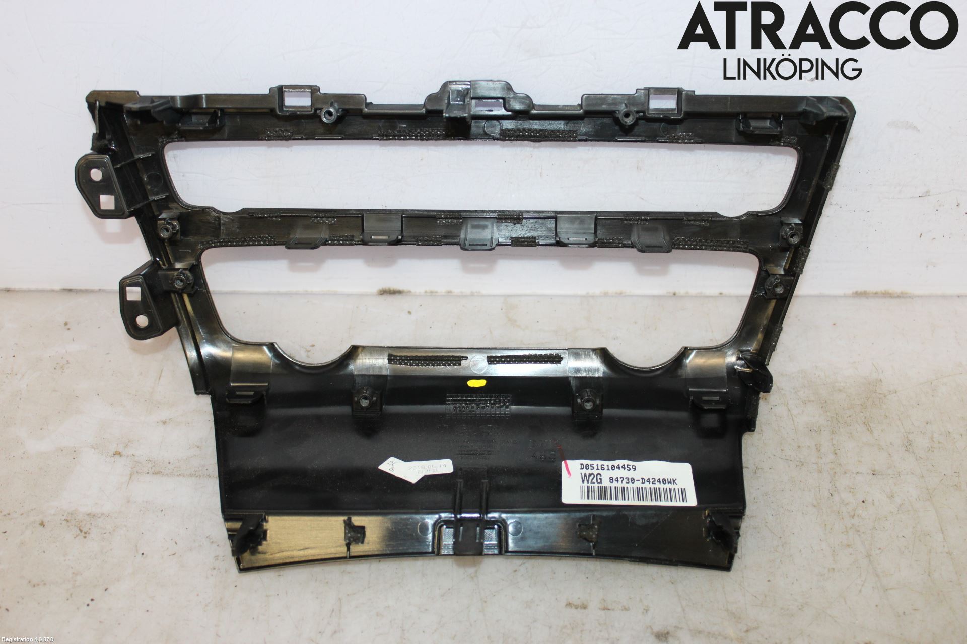 Kia OPTIMA 16-20 Innr Radio Ramme