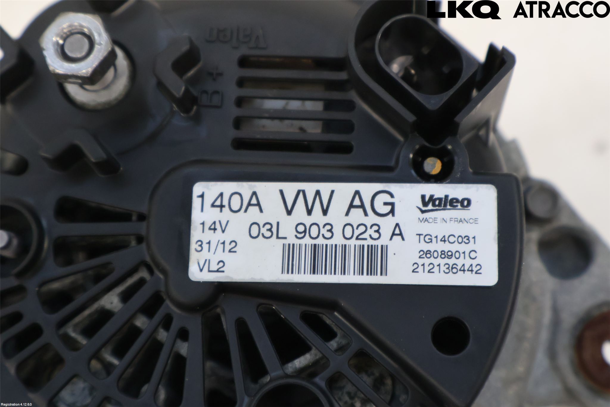 Volkswagen VW TIGUAN 07-16 Dynamo