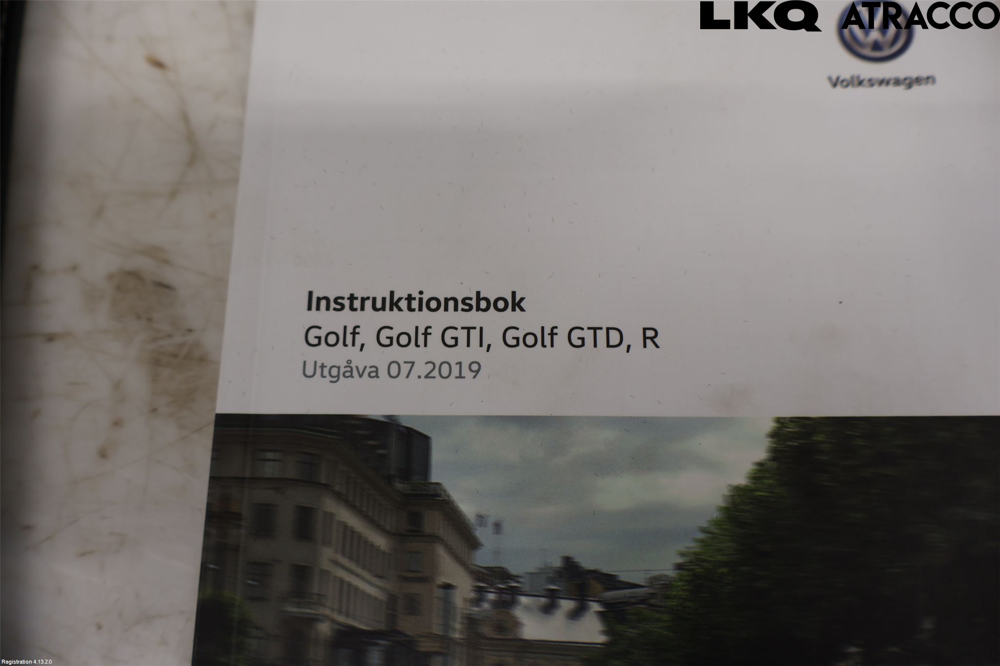 Volkswagen VW GOLF / E-GOLF VII 13-20 Instruksjonsbok