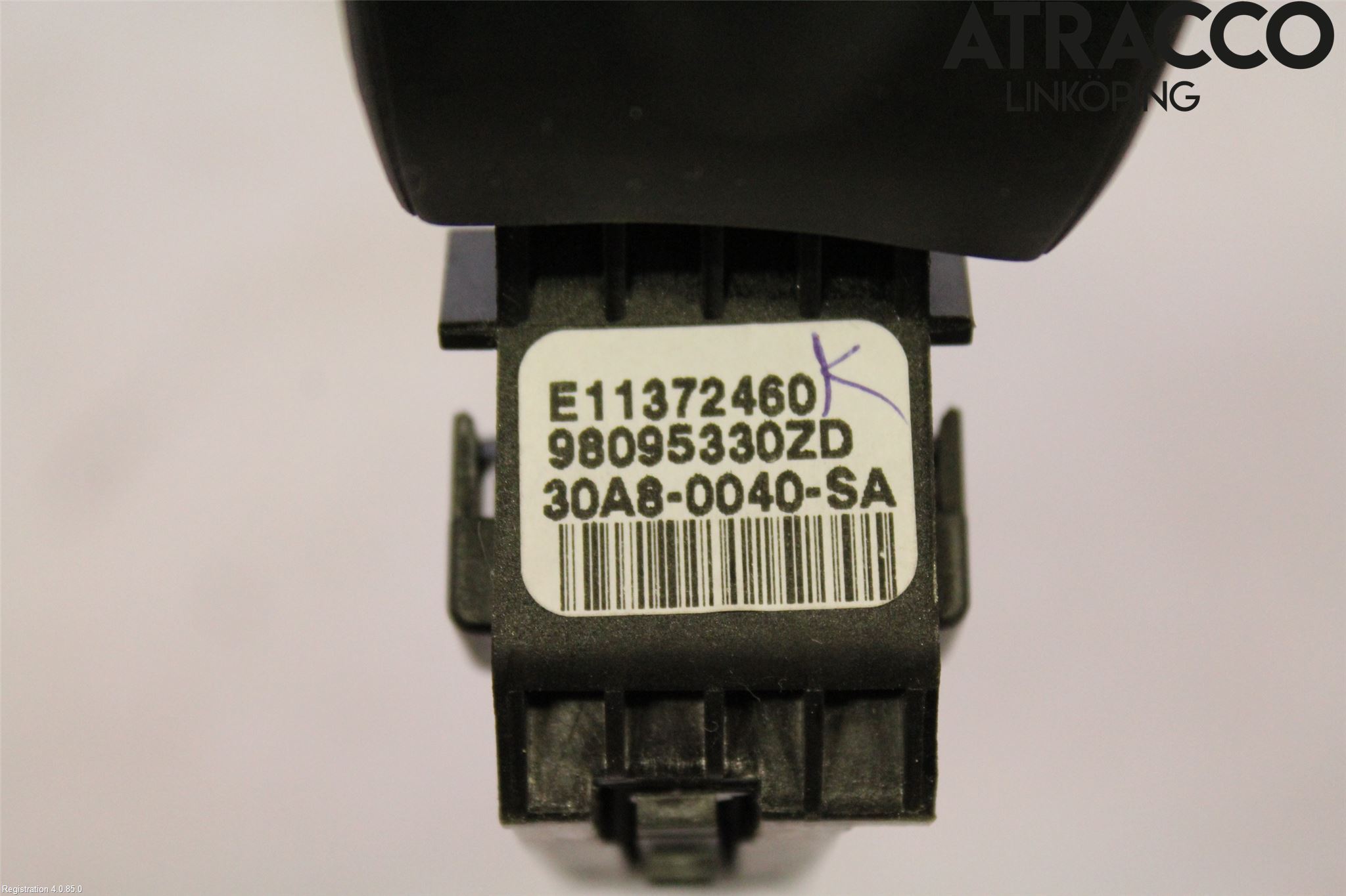 Peugeot 308 14-21 Bryter Cruisekontroll Hoved