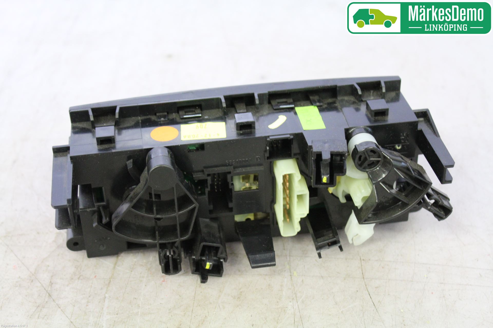 Peugeot 207 Varme Ac Betjening-Display