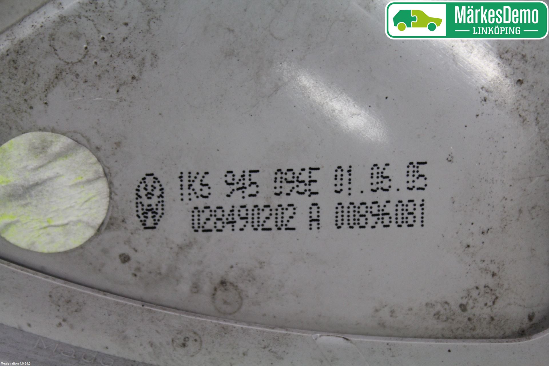 Volkswagen VW GOLF V 04-09 Baklykt Høyre