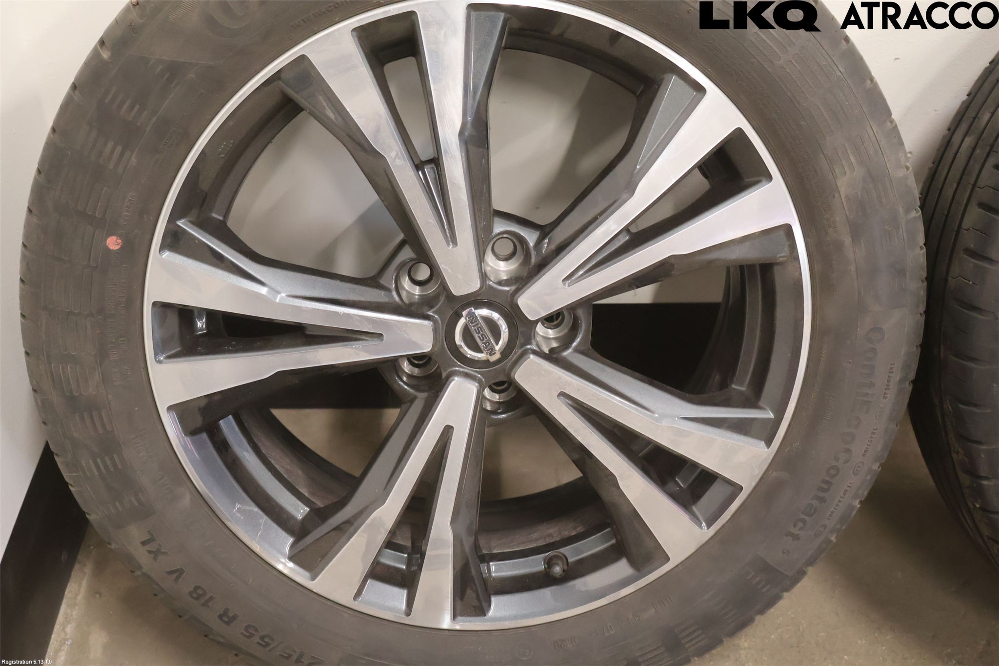Nissan QASHQAI 17-21 Dekk Sommer På Alu Felg 4Stk