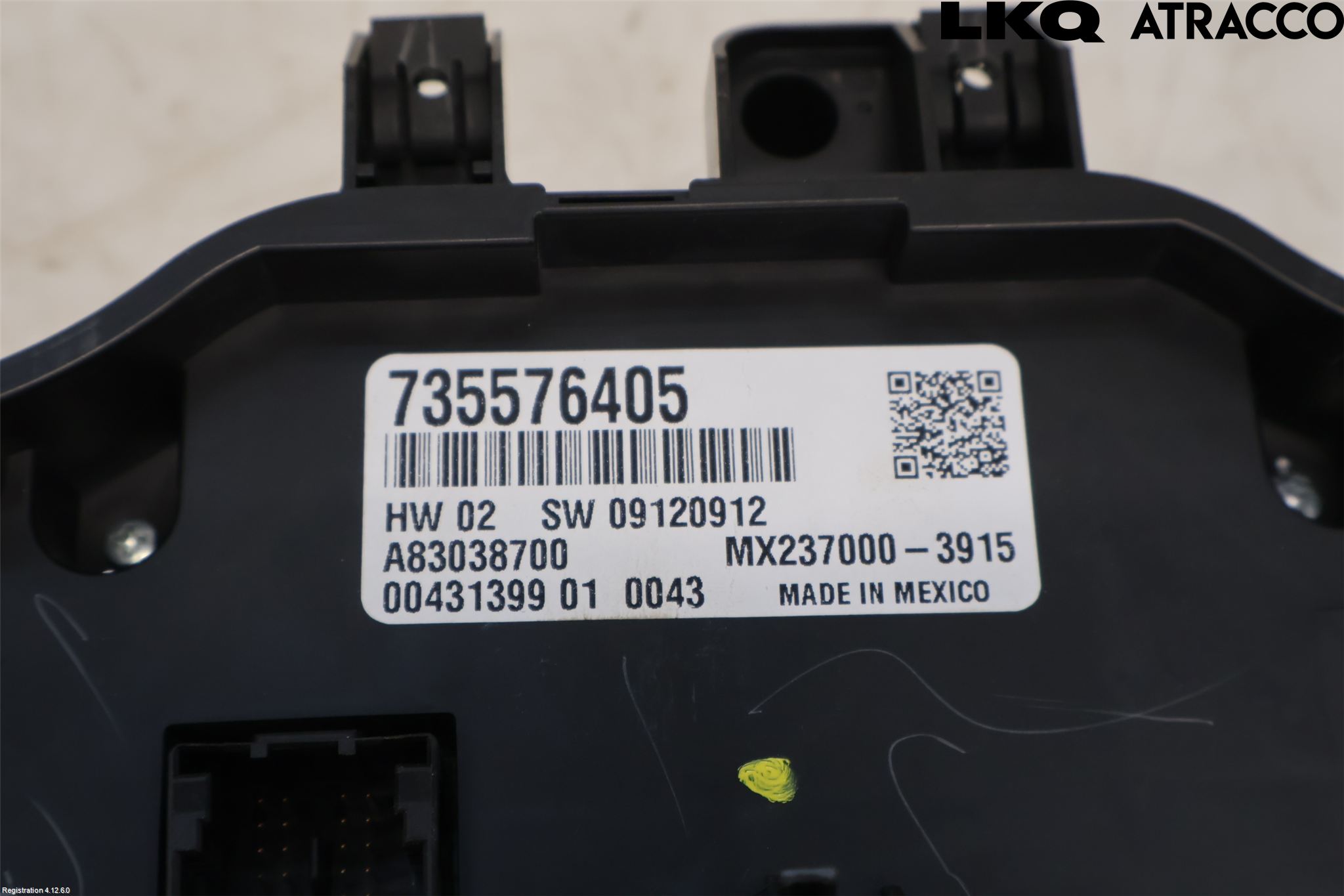Fiat 500 07- Varme Ac Betjening-Display