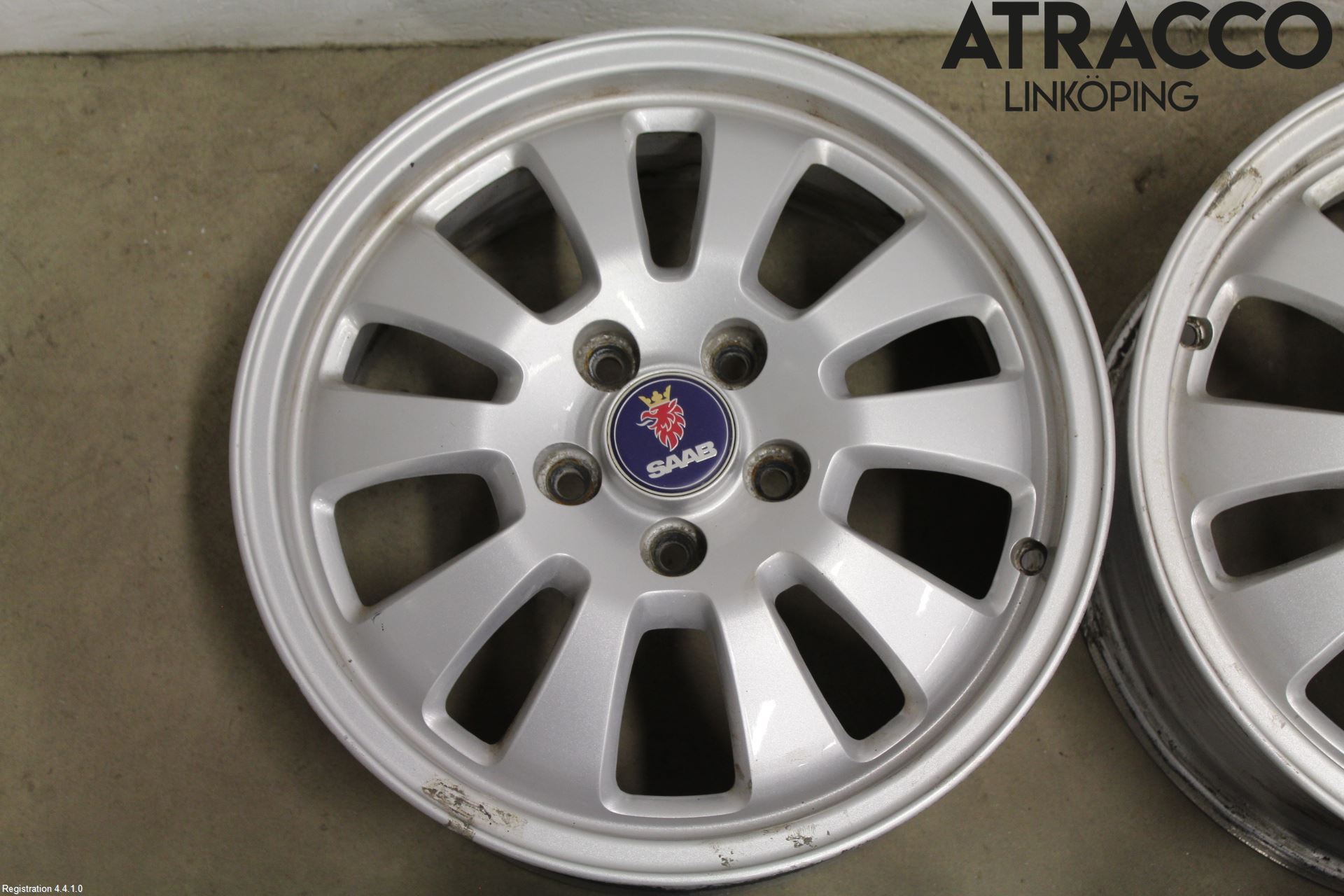 Saab 9-3 VER 2 Felg Aluminium Sett 4Stk