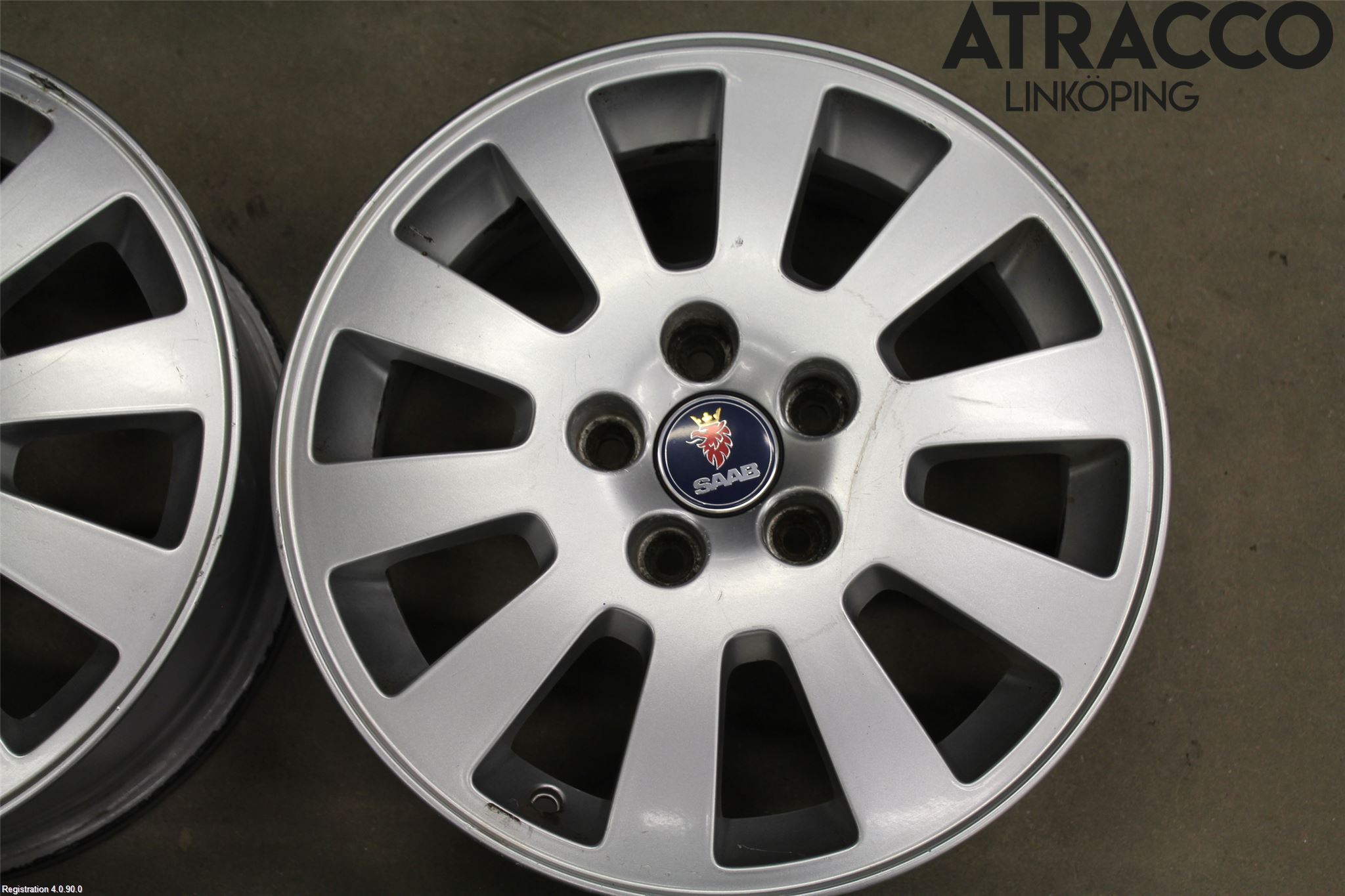 Saab 9-5 -05 Felg Aluminium Sett 4Stk