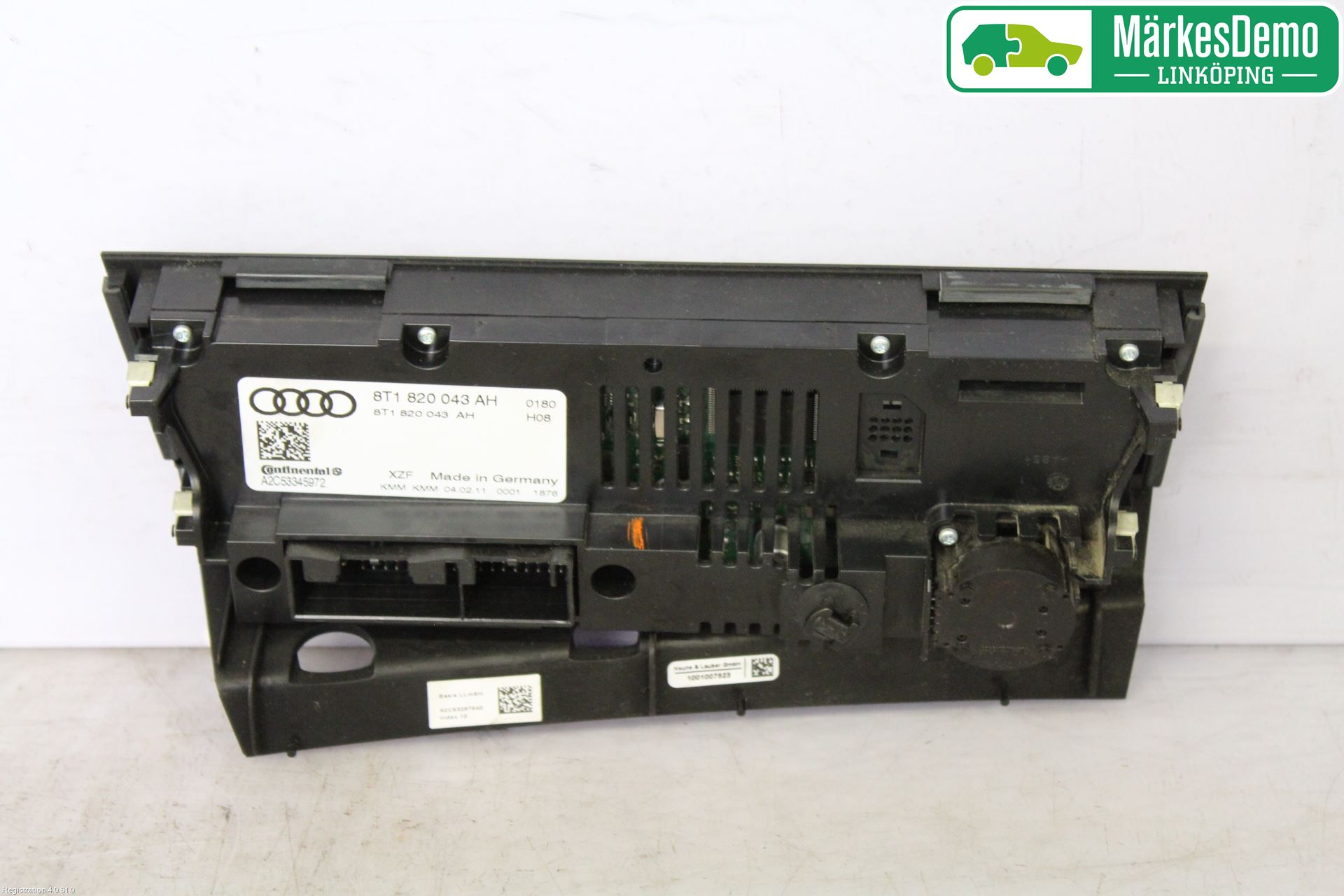 Audi A4/S4 08-11 Varme Ac Betjening-Display