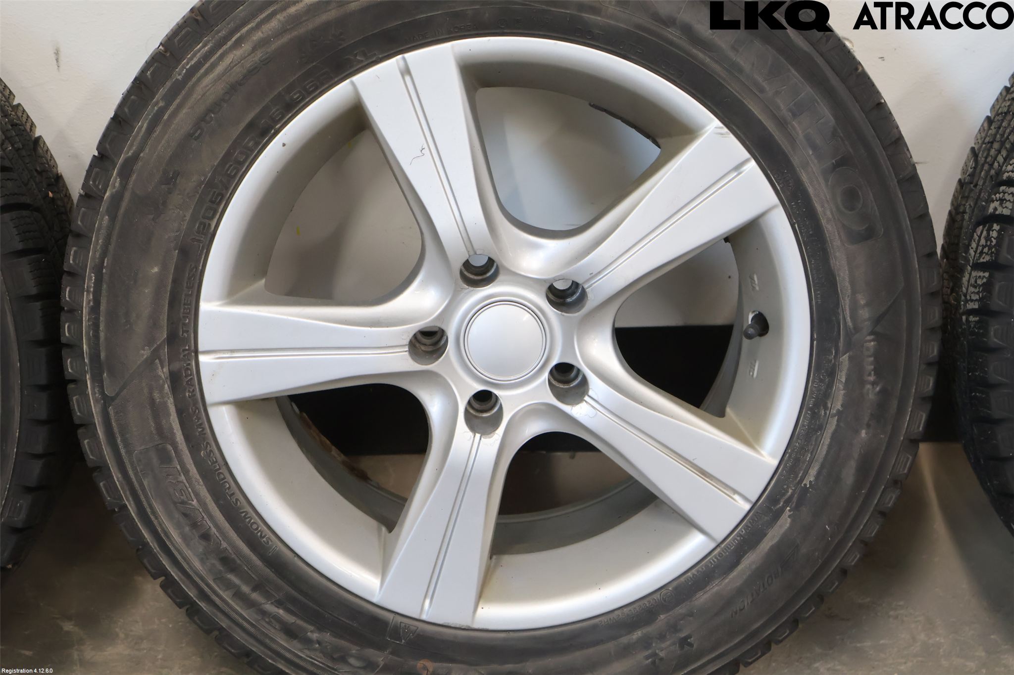 Volkswagen VW PASSAT 11-14 Dekk Vinter På Alu Felg 4Stk