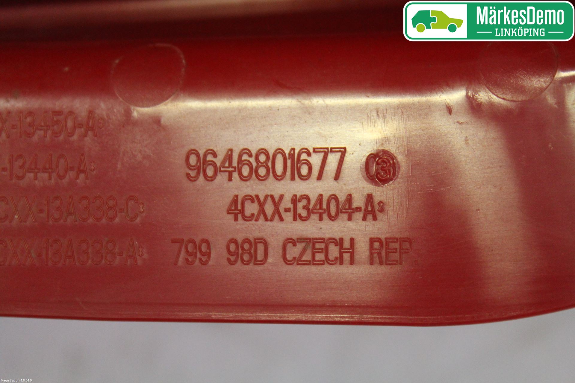 Citroen C4 I   05-10 Baklykt Høyre