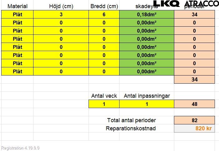 Audi A3/S3 05-13 Dør 4D Bak Venstre