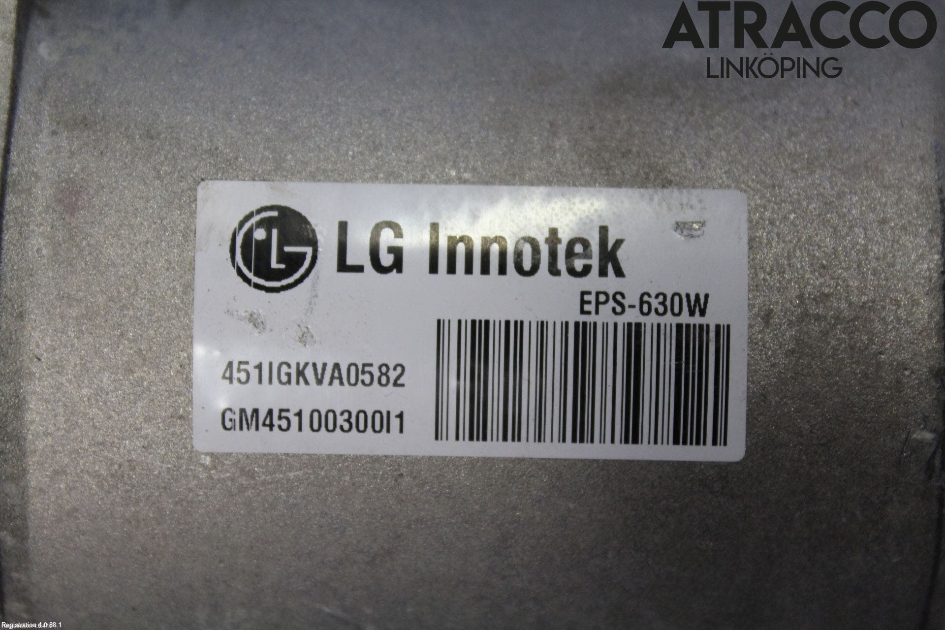 Kia SPORTAGE (SL) 11-15 Rattakselaggregat Innebygd Servo