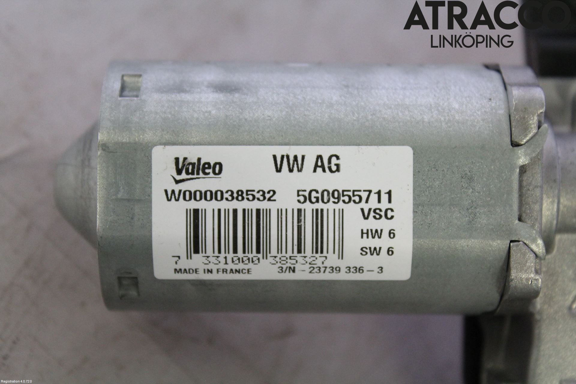 Volkswagen VW GOLF / E-GOLF VII 13-20 Viskermotor Bakluke