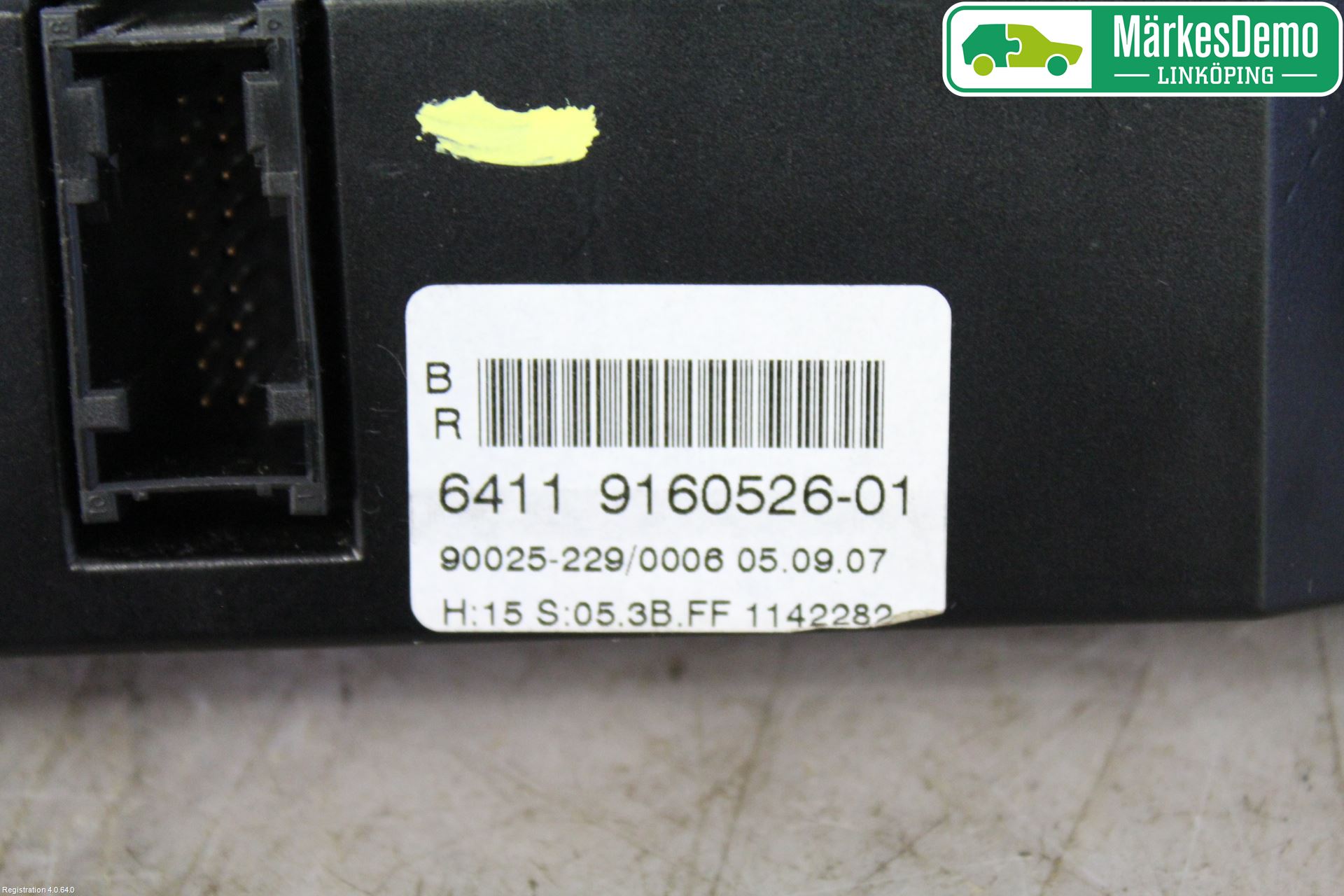 BMW 5 E60/61 Sed/Tou 02-10 Varme Ac Betjening-Display