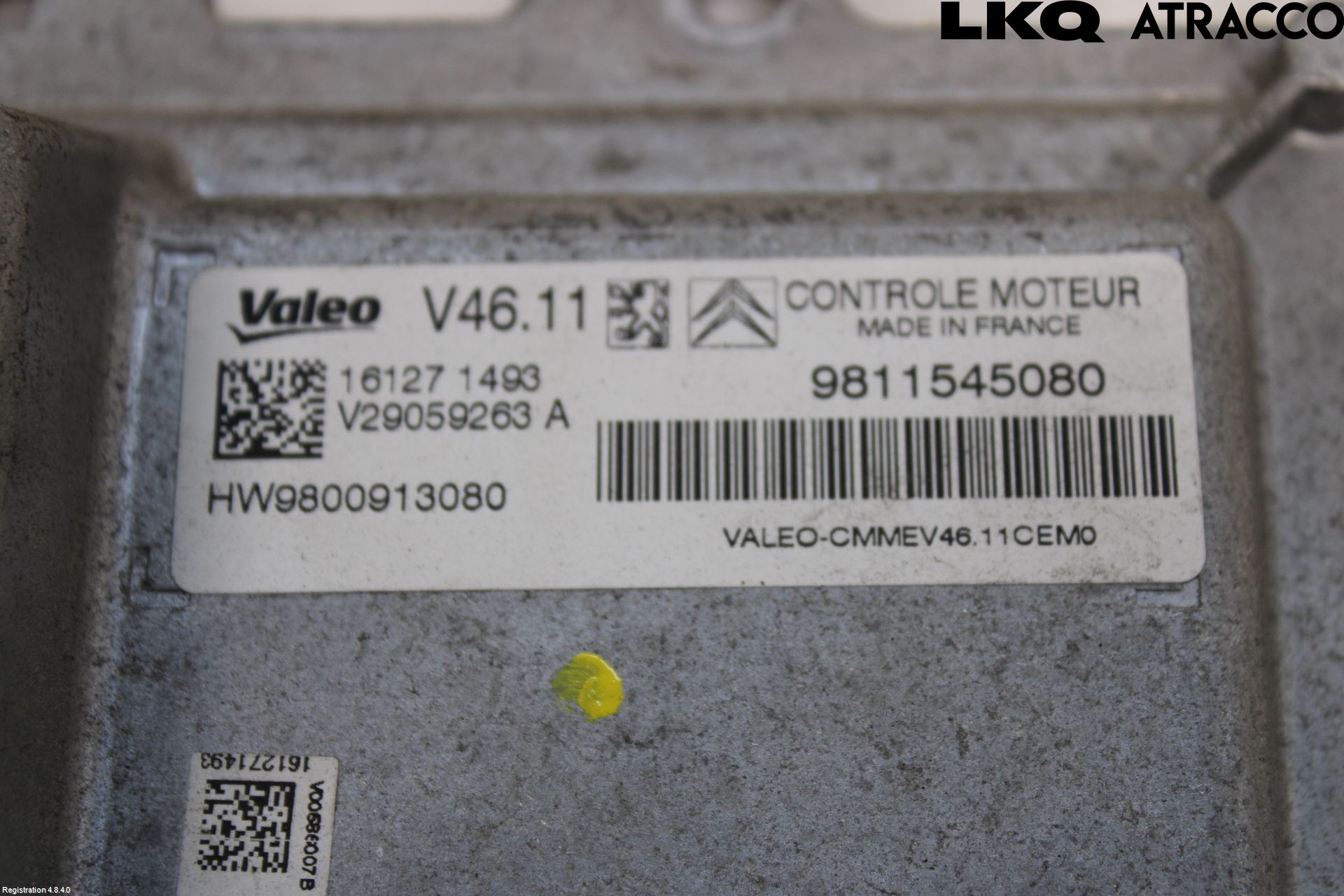 Peugeot 2008 13-20 Styreenhet Innsprøytning