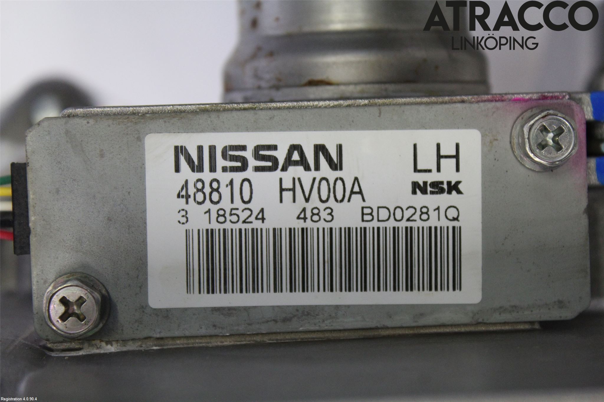 Nissan QASHQAI 17-21 Rattakselaggregat Innebygd Servo