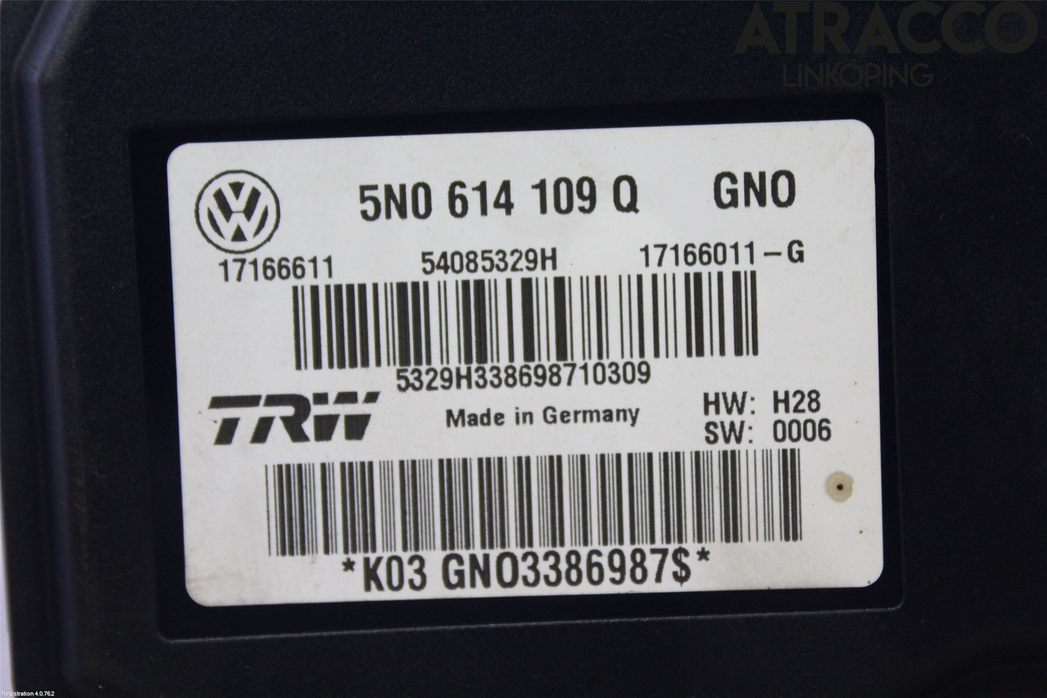Volkswagen VW TIGUAN 07-16 Abs Hydraulikkaggregat