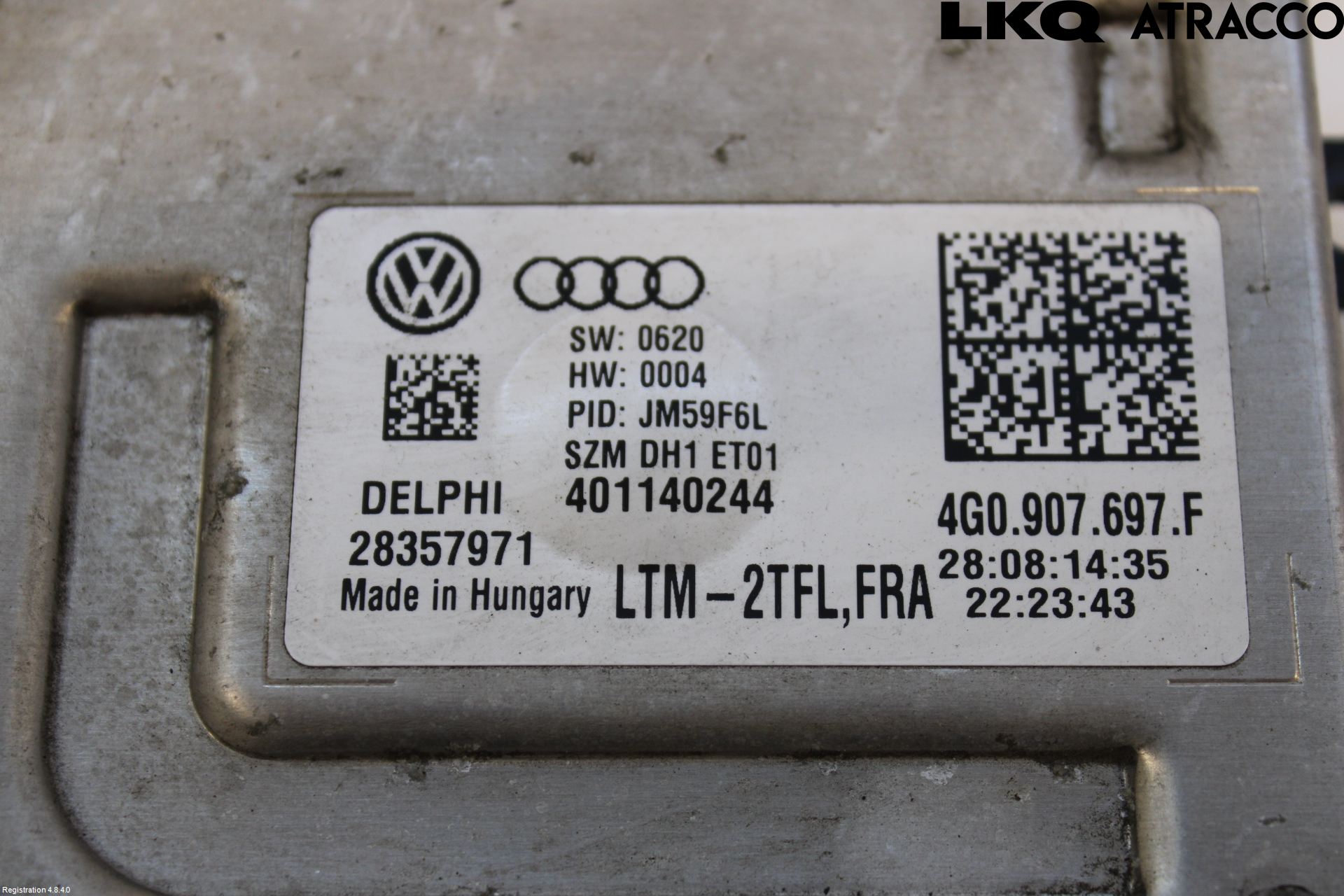 Volkswagen VW PASSAT 15-19 Styreenhet Xenon