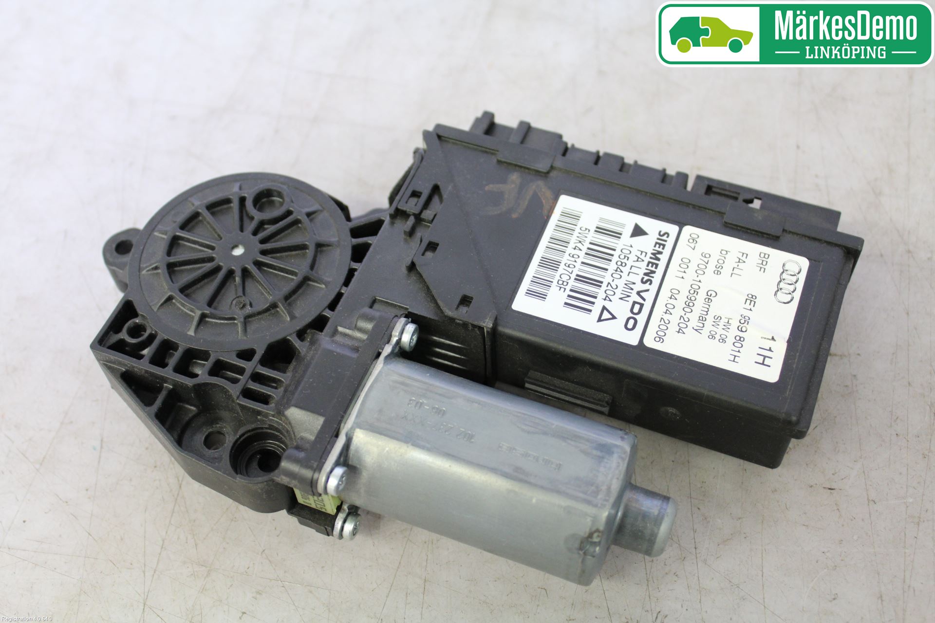 Audi A4/S4 05-07 Vindusheismotor