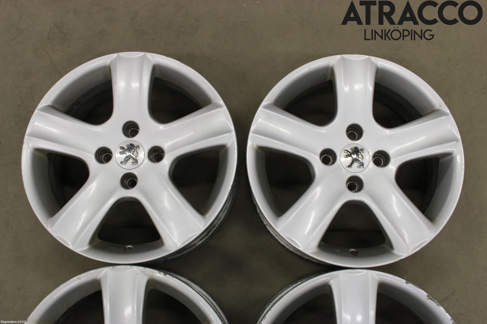 Peugeot 308 08-13 Felg Aluminium Sett 4Stk