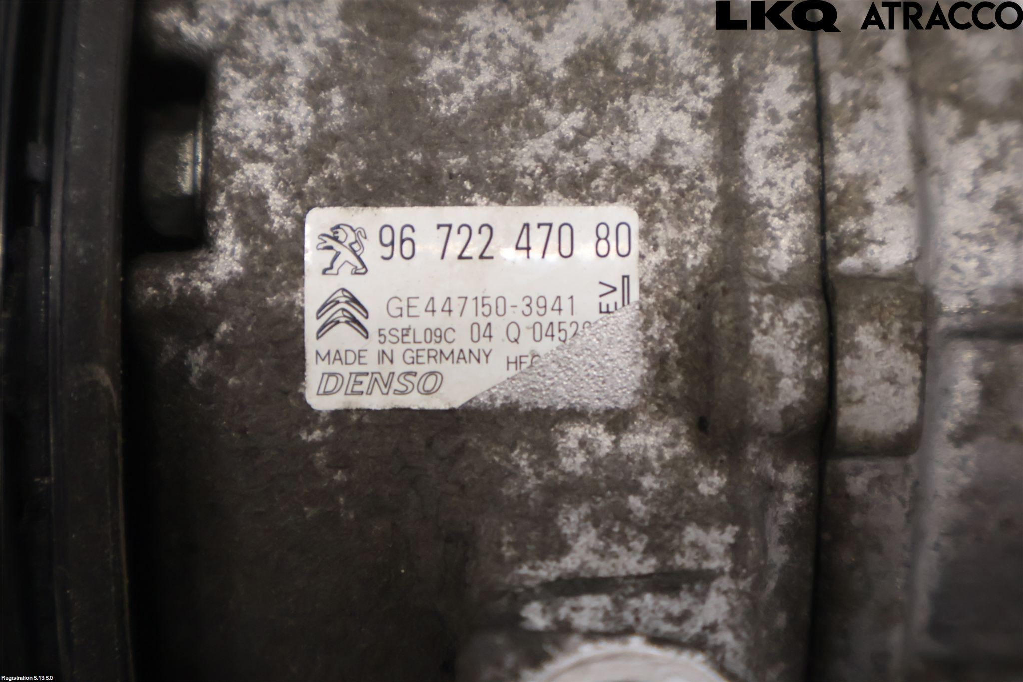 Peugeot 2008 13-20 Varme Ac Kompressor