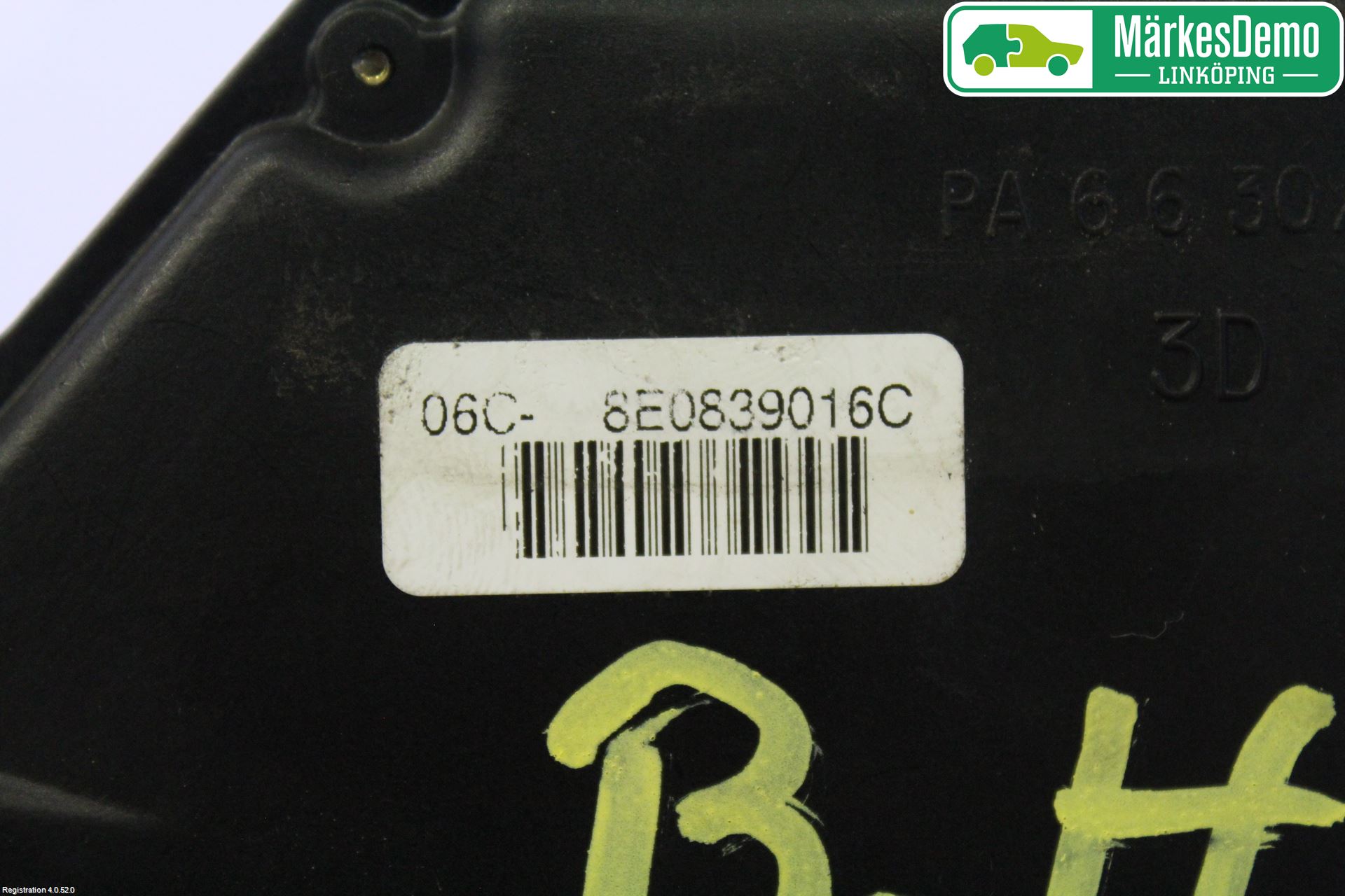 Audi A4/S4 01-05 Dørlås - Låsekasse