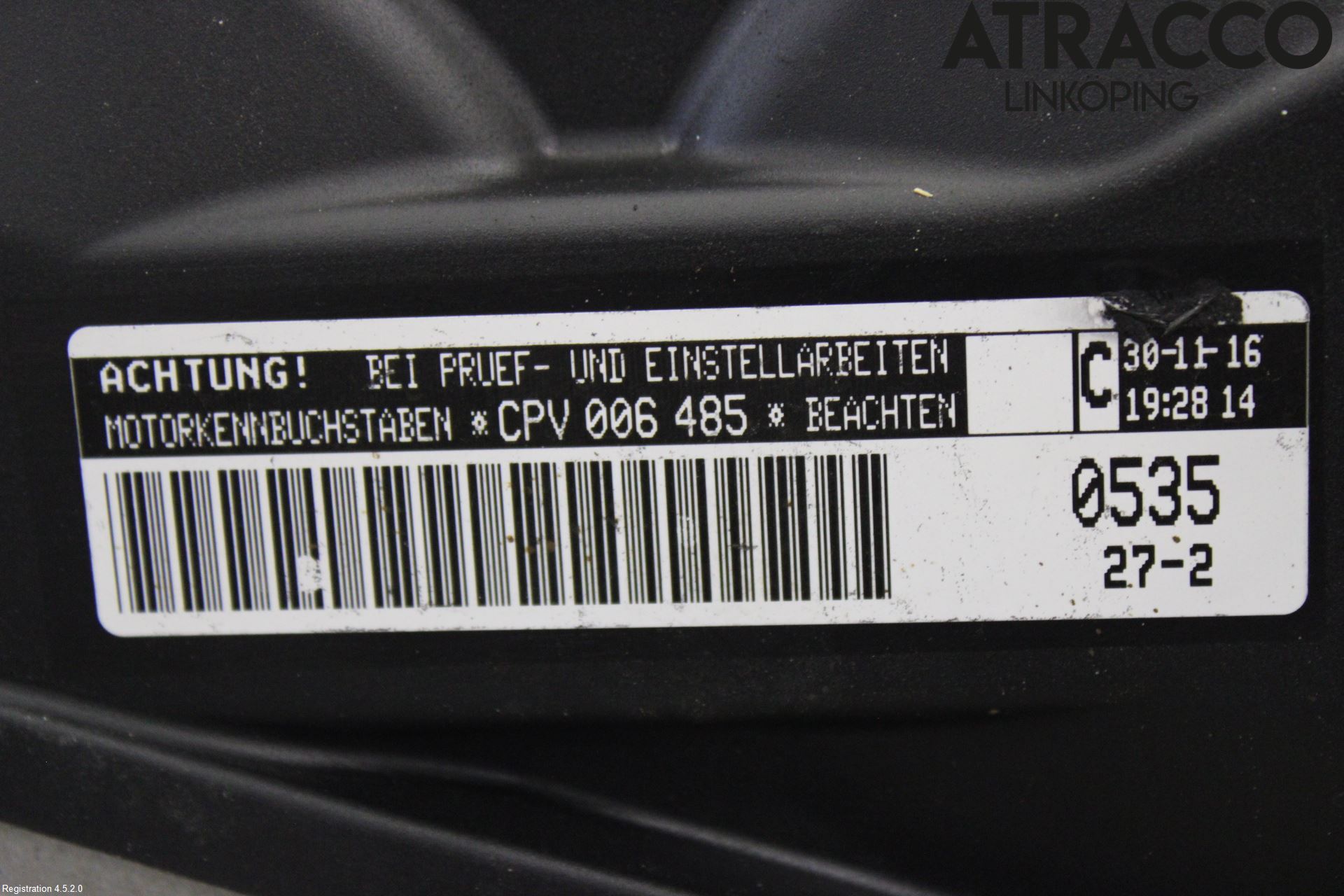 Volkswagen VW GOLF / E-GOLF VII 13-20 Motor Bensin