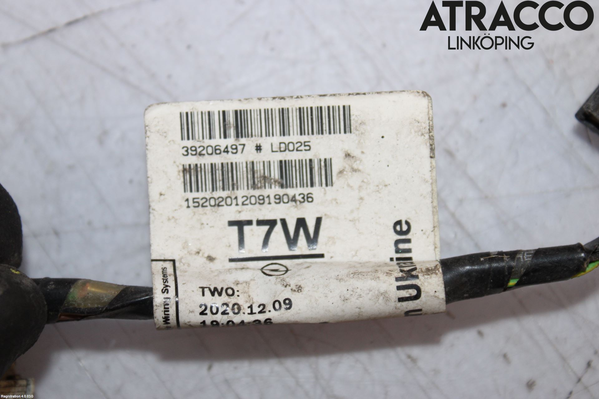Opel ASTRA K 16-22 Ledningsnett