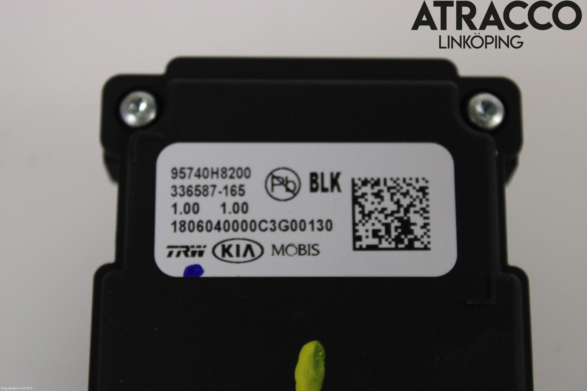Kia STONIC 18->> Sensor Kollisjonsbeskyttelse