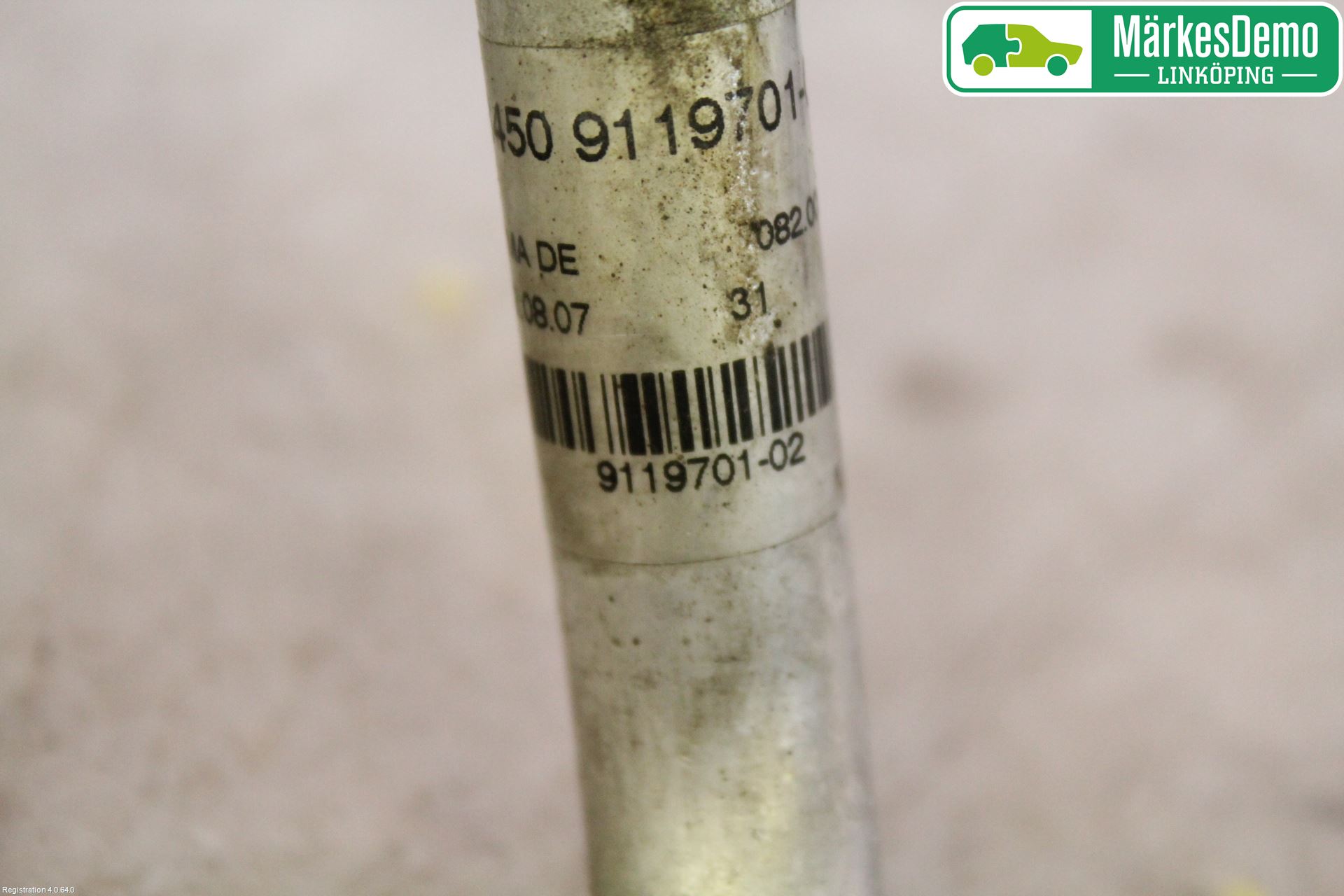 BMW 5 E60/61 Sed/Tou 02-10 Varme Ac Slange - Rør
