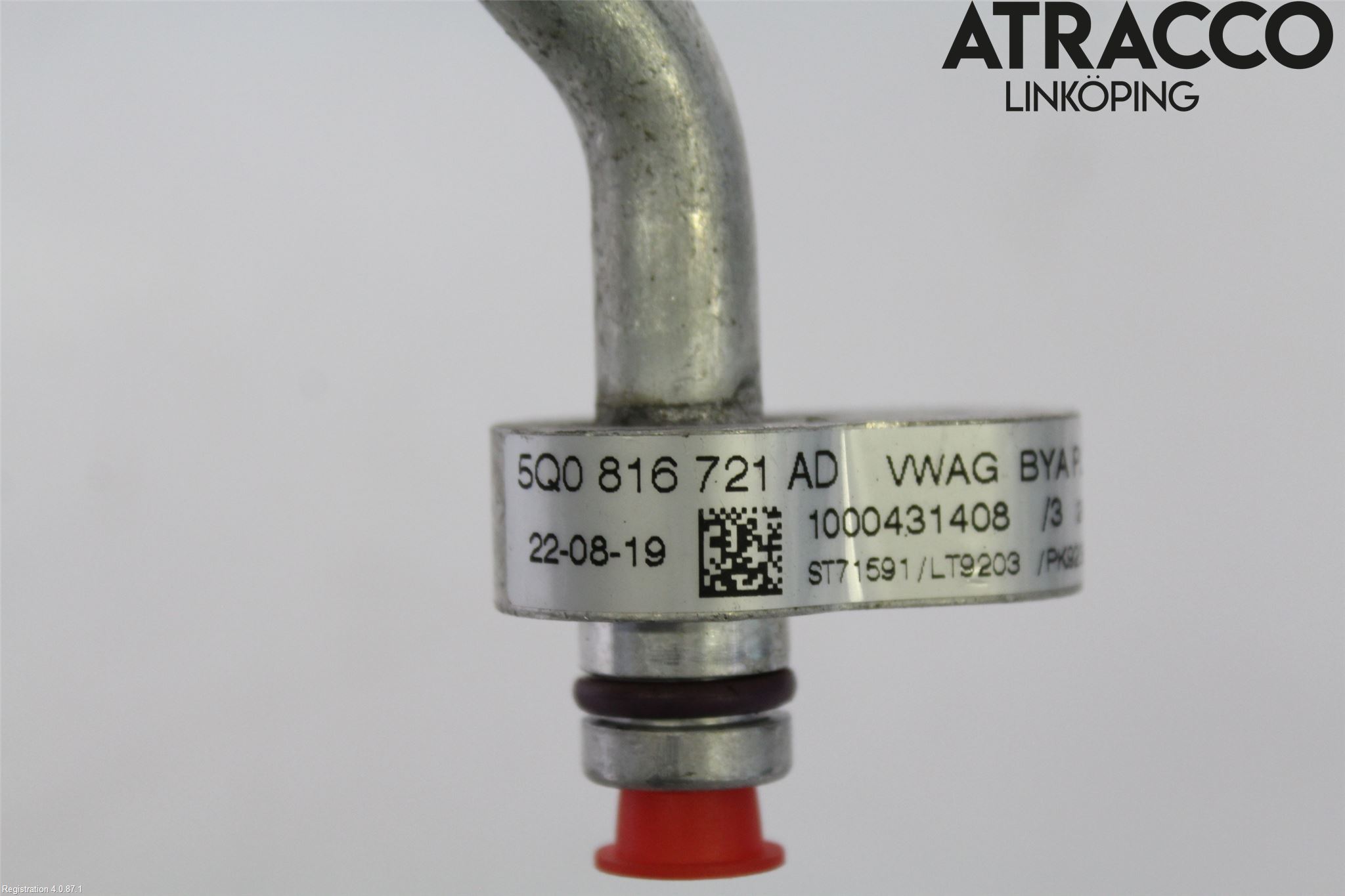 Volkswagen VW GOLF / E-GOLF VII 13-20 Varme Ac Slange - Rør
