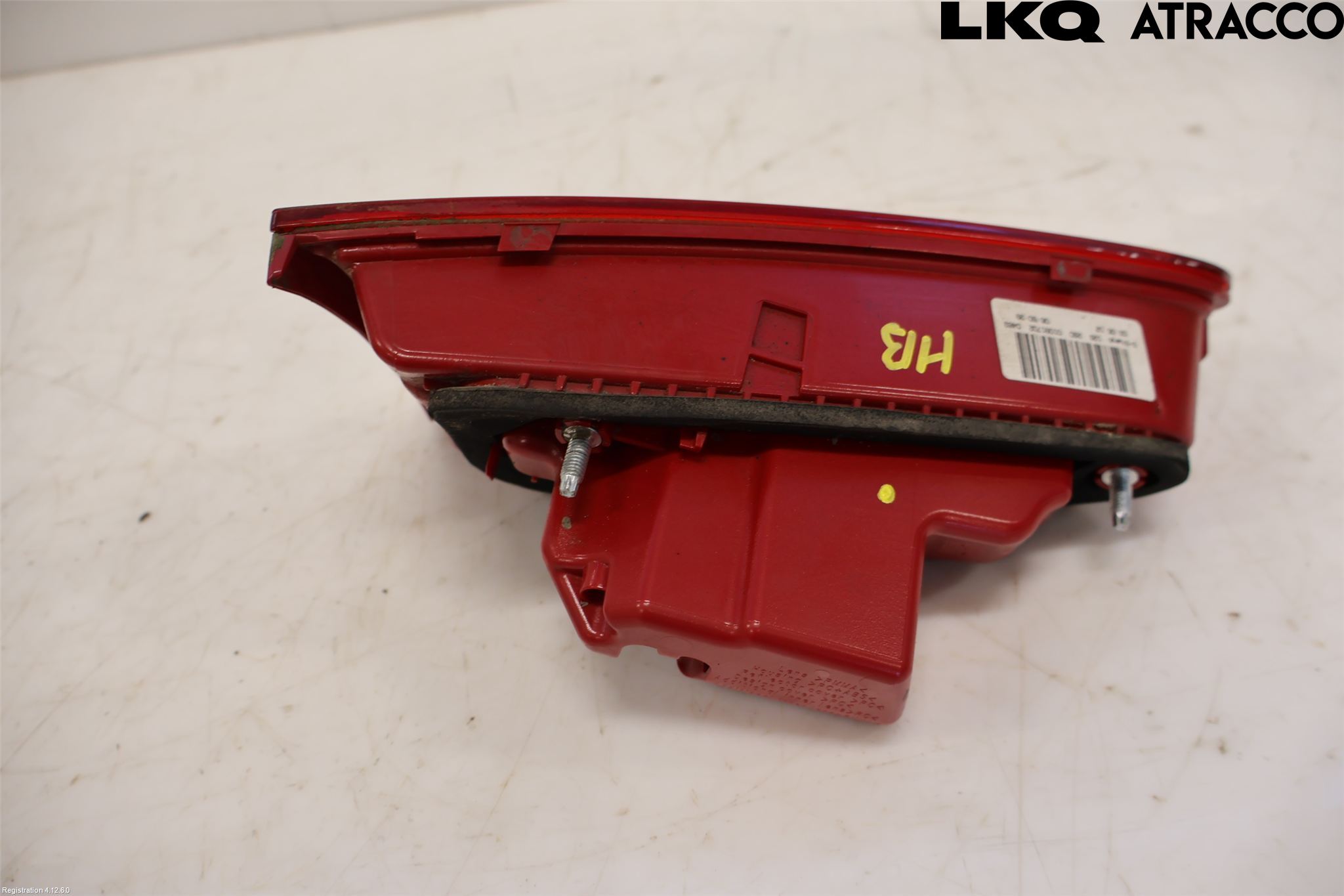 Audi A4 12-15 Baklykt Høyre  På Luke(Indre)