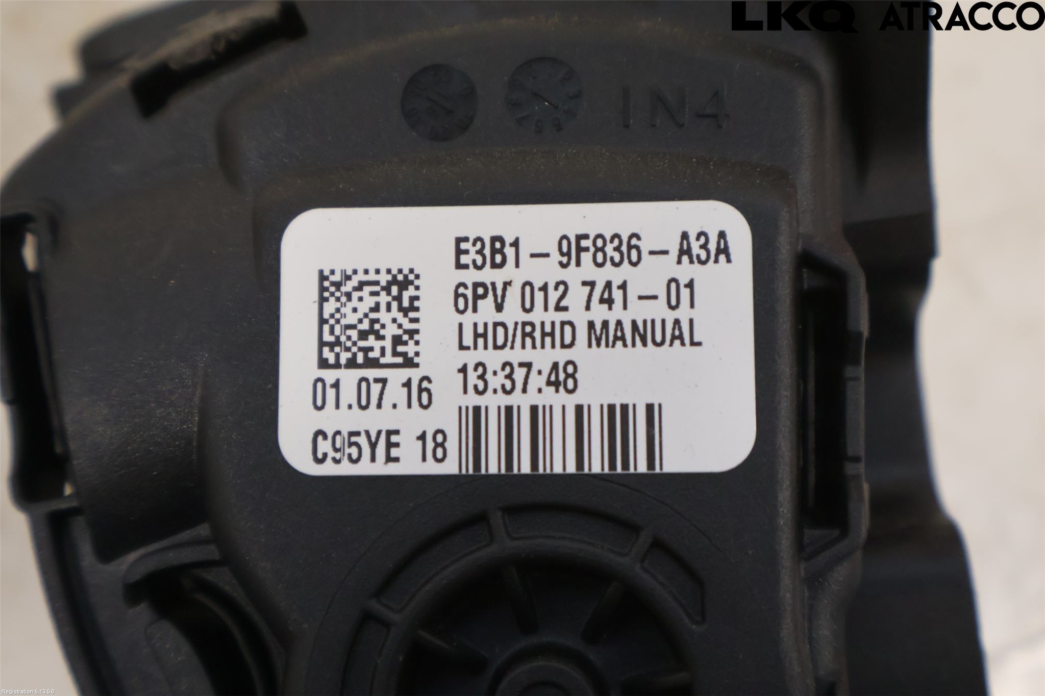 Ford KA+ 16-20 Gasspedal