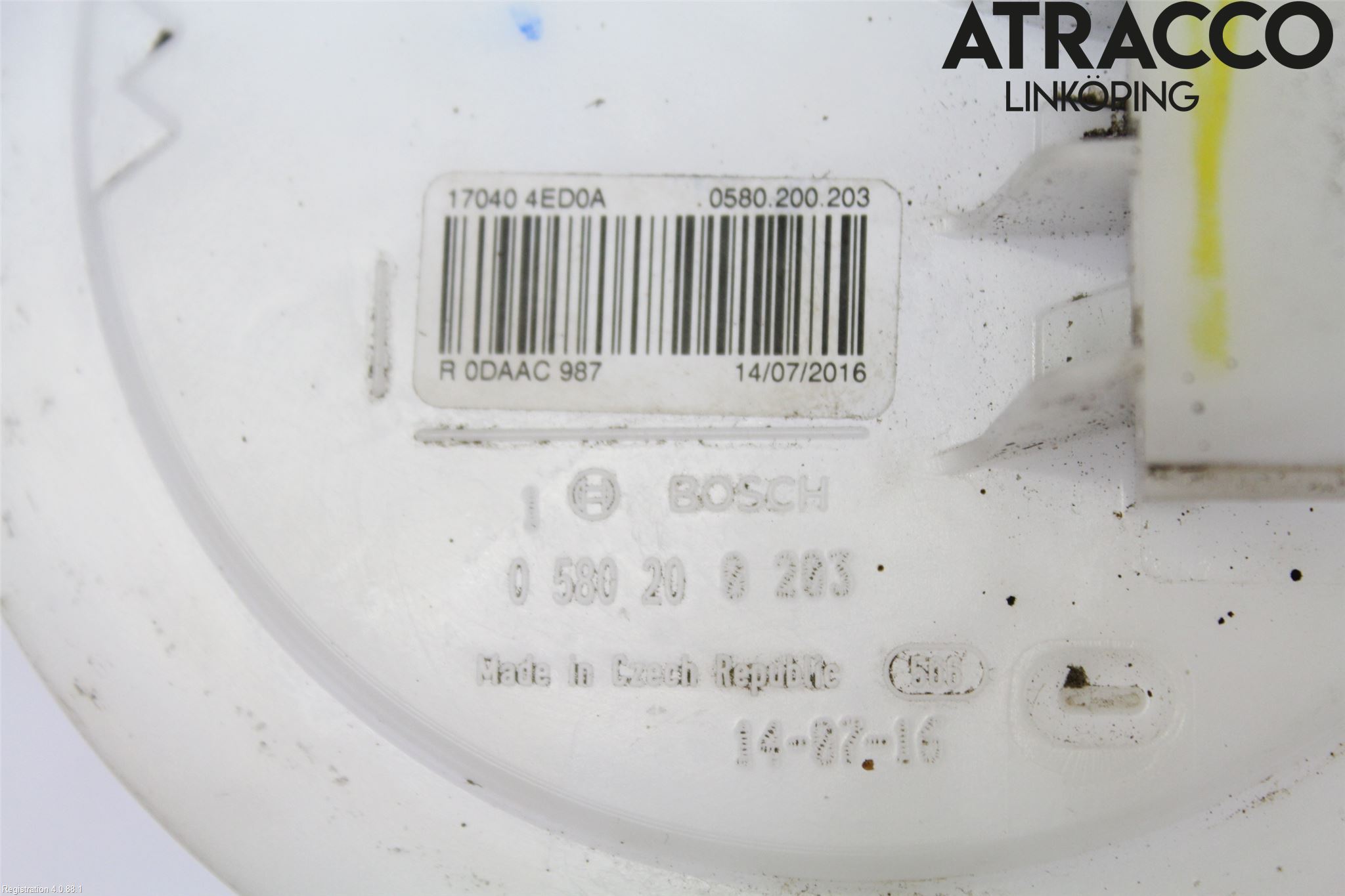 Nissan QASHQAI 14-17 Drivstoffpumpe Fødepumpe El