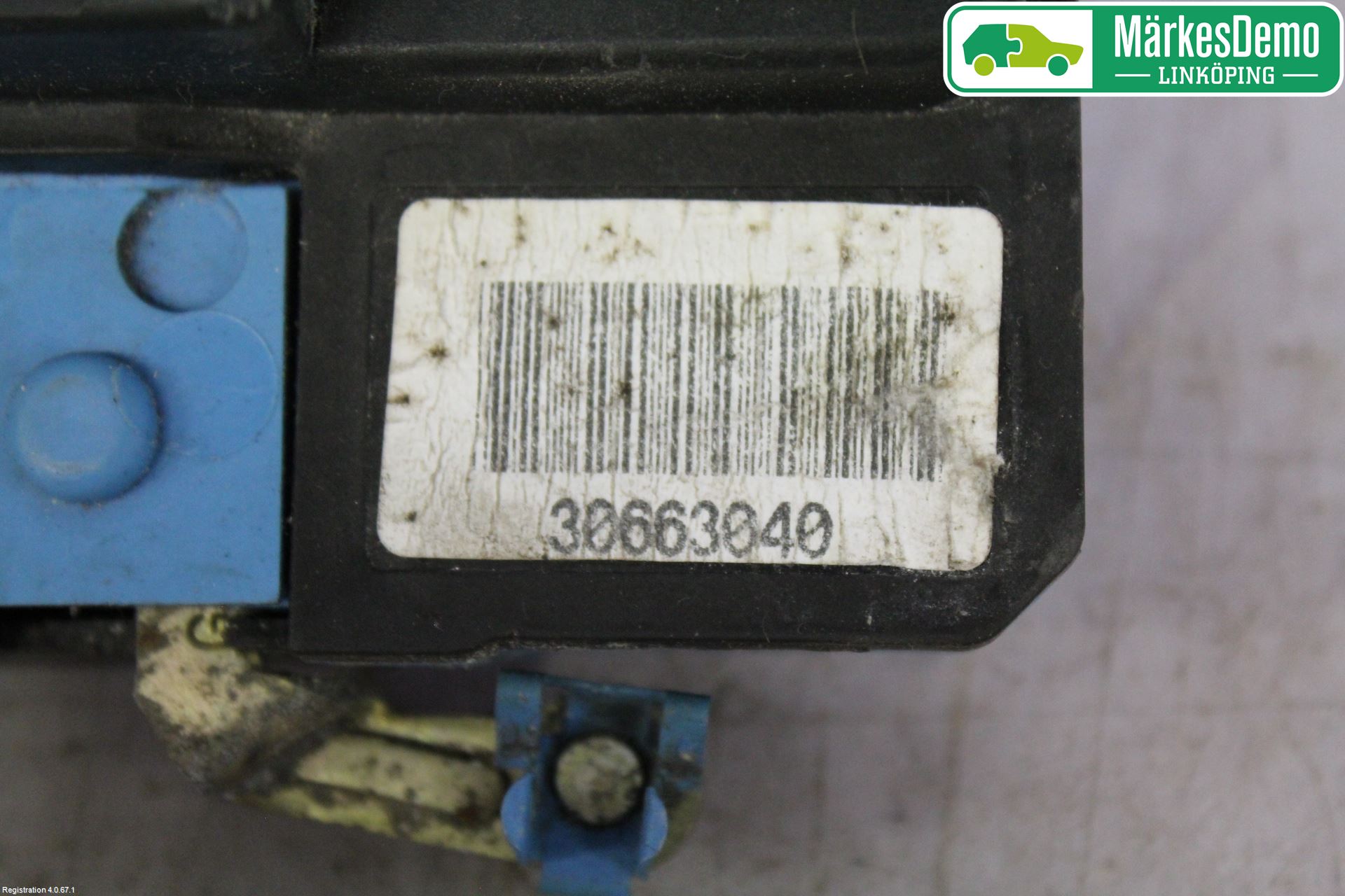 Volvo S80 04-06 Dørlås - Låsekasse