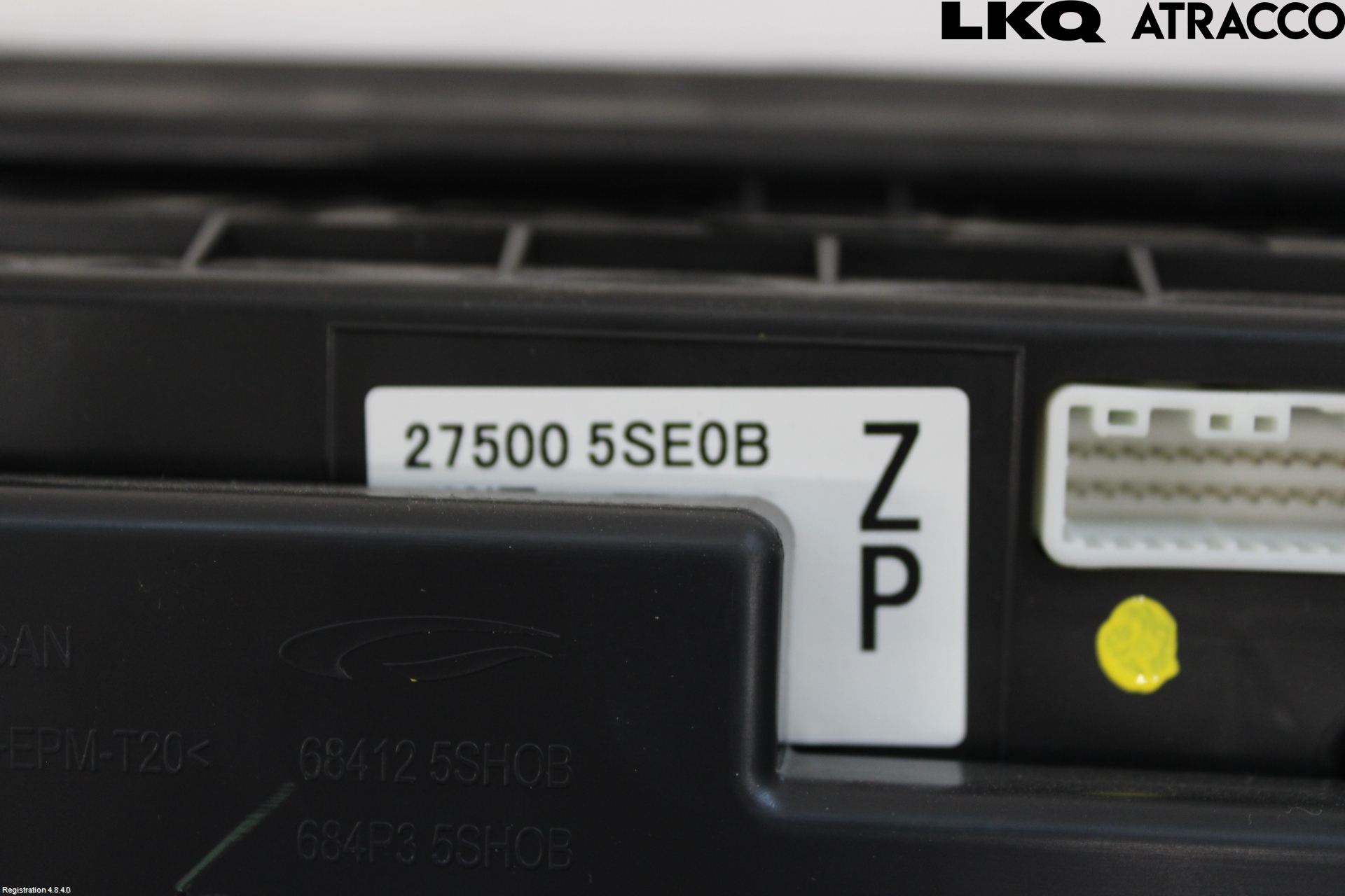 Nissan LEAF 18- Varme Ac Betjening-Display