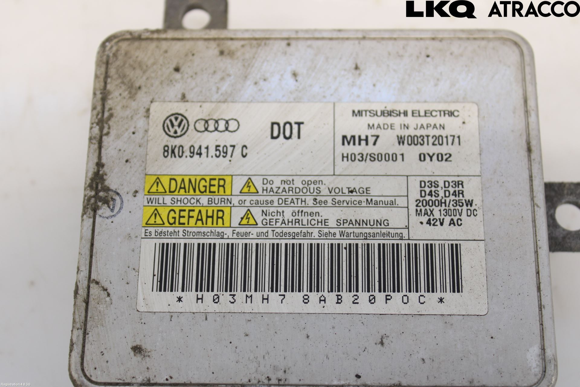 Audi A6/S6     05-11 Styreenhet Xenon