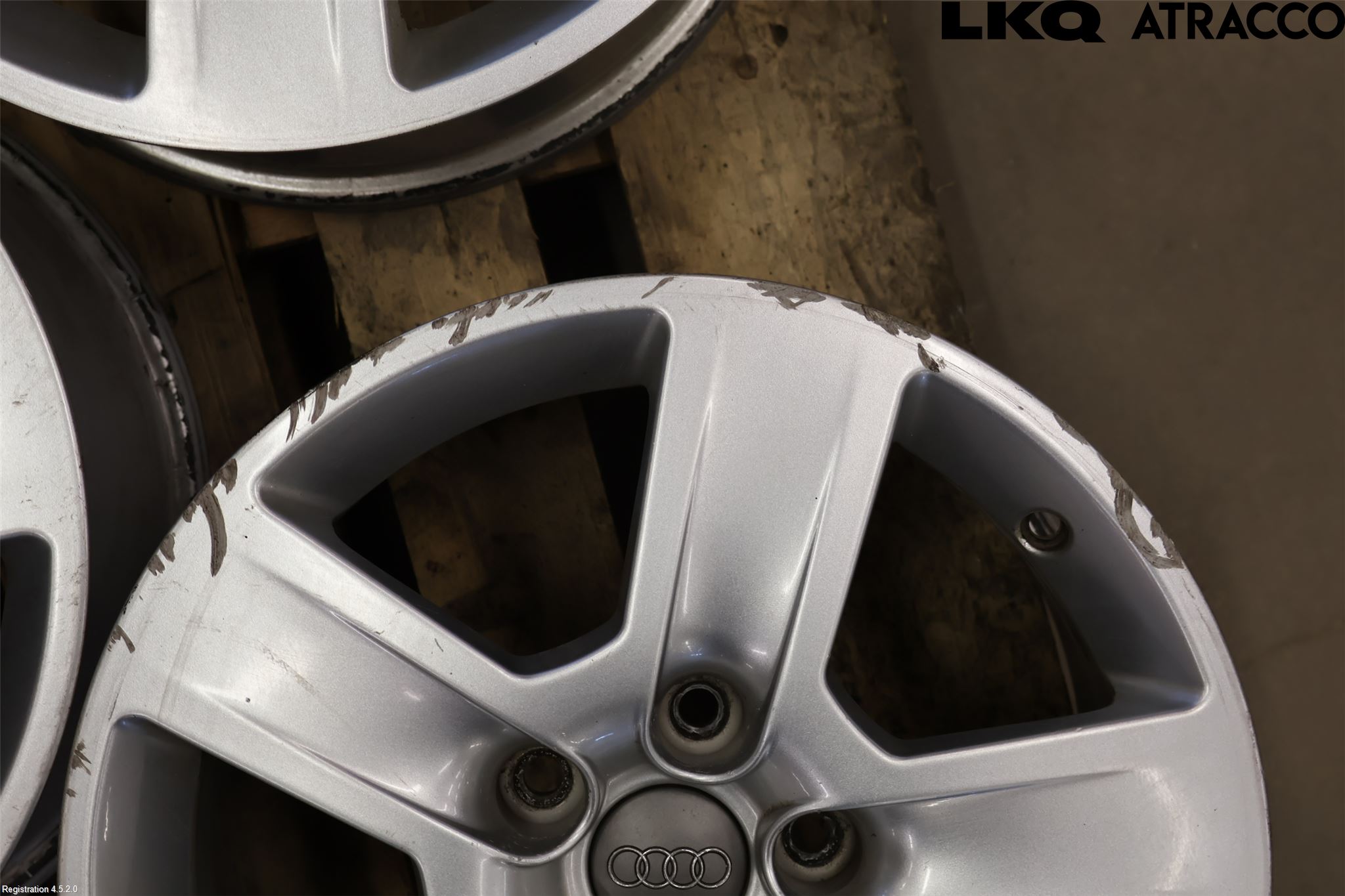 Audi A4/S4 05-07 Felg Aluminium Sett 4Stk