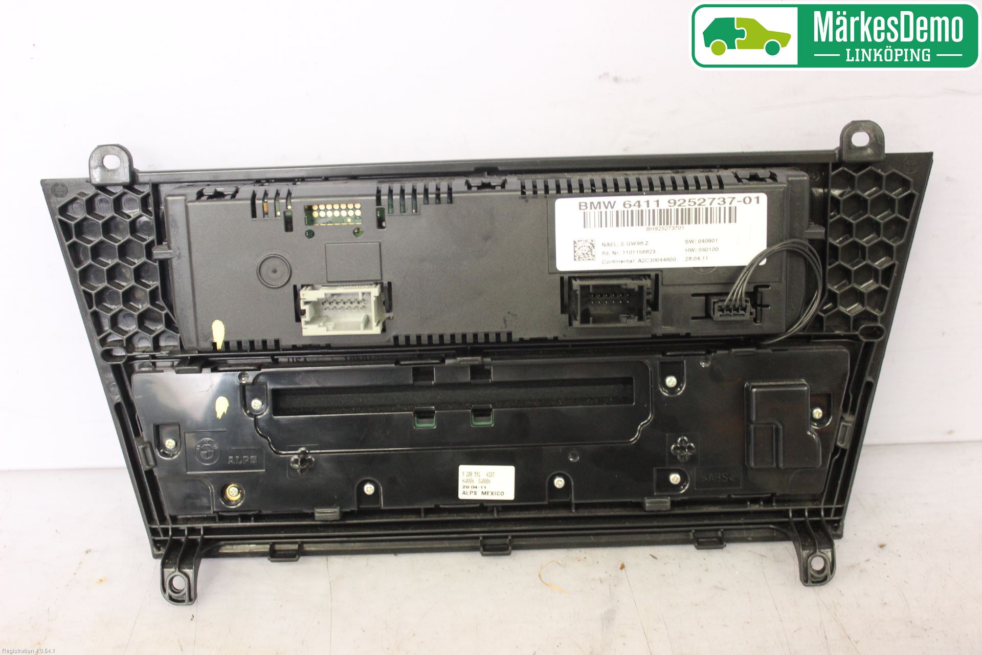 BMW X3 F25 10-17 Varme Ac Betjening-Display