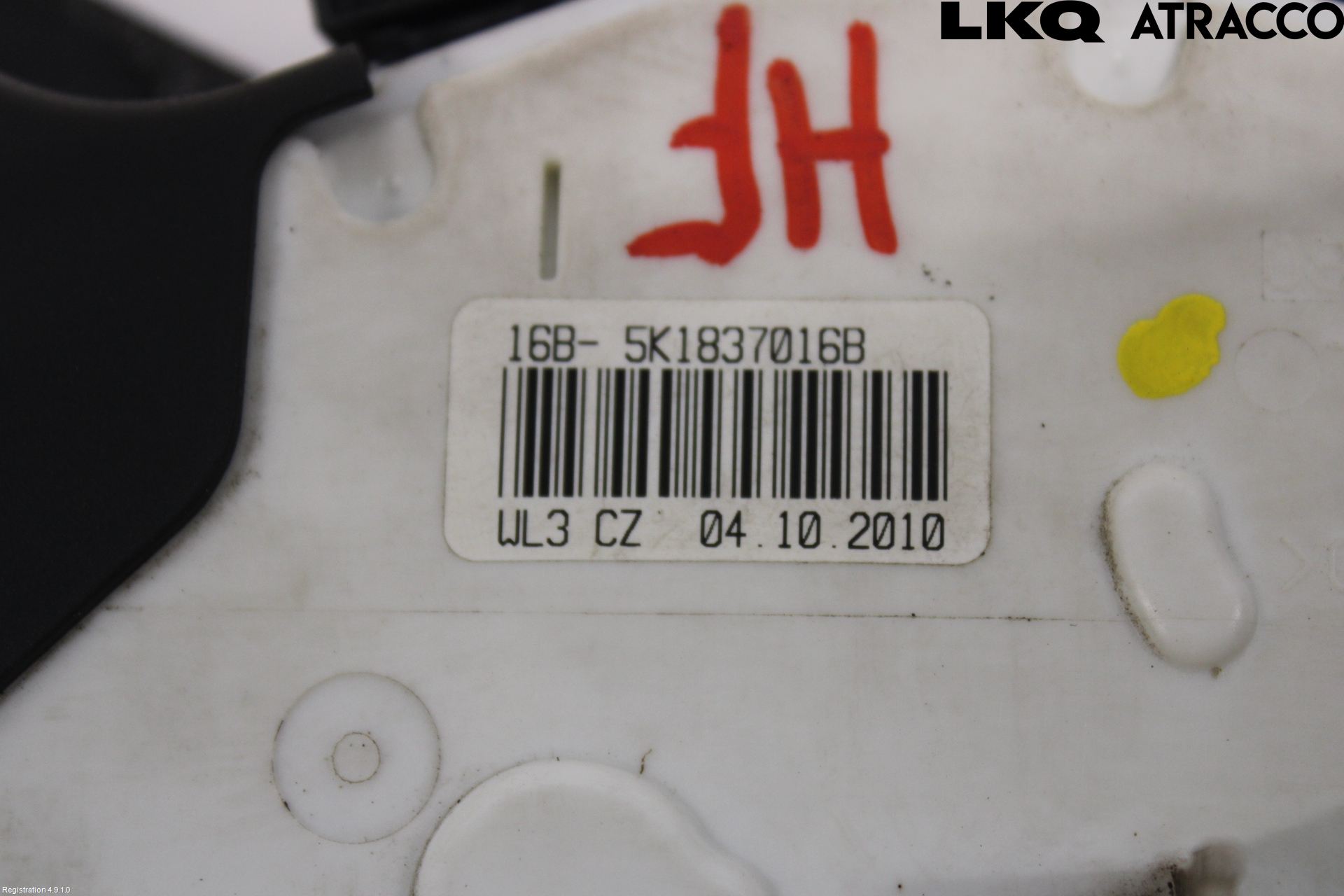 Volkswagen VW SHARAN 11- Dørlås - Låsekasse