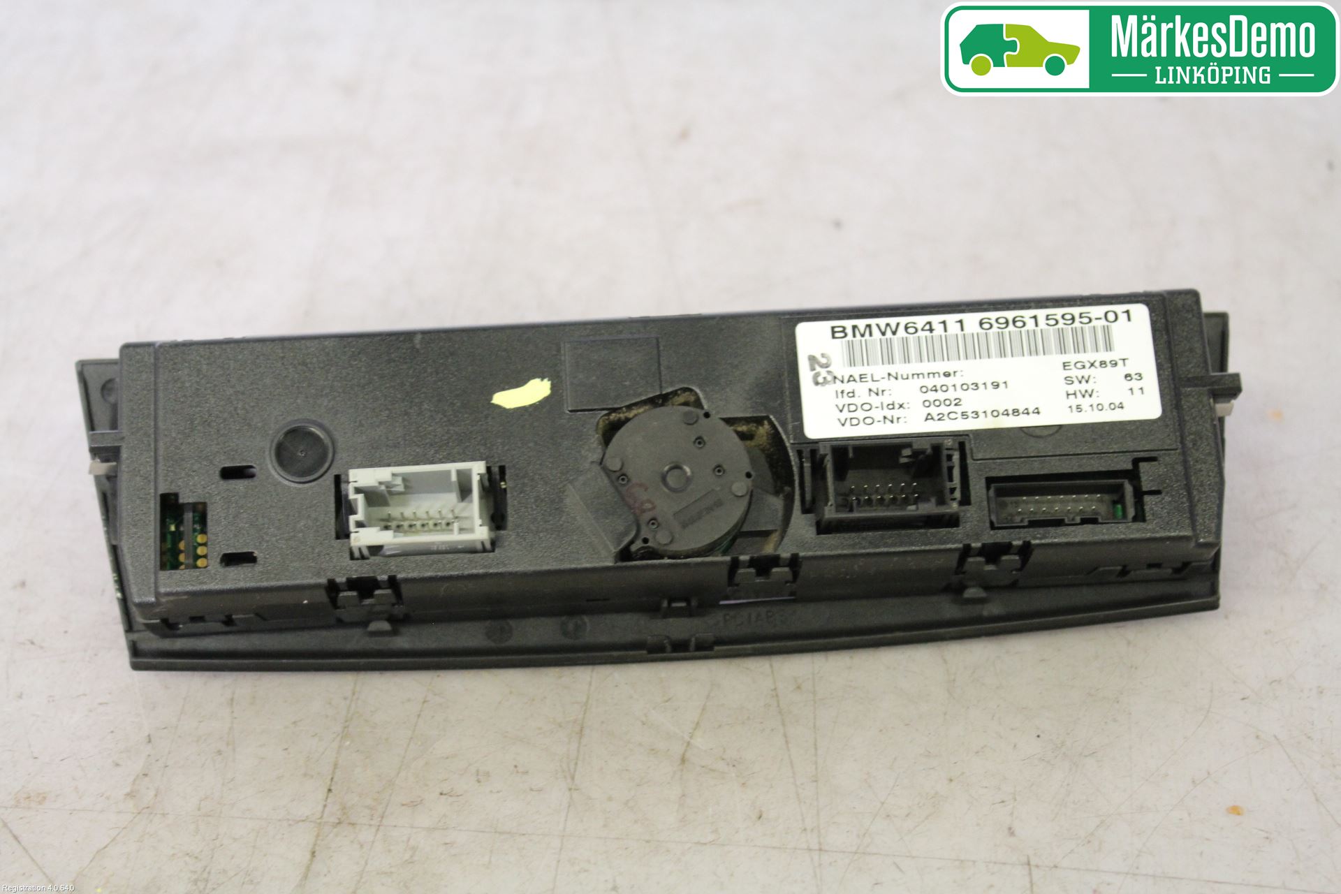 BMW 1 E87/81 5D/3D 03-11 Varme Ac Betjening-Display