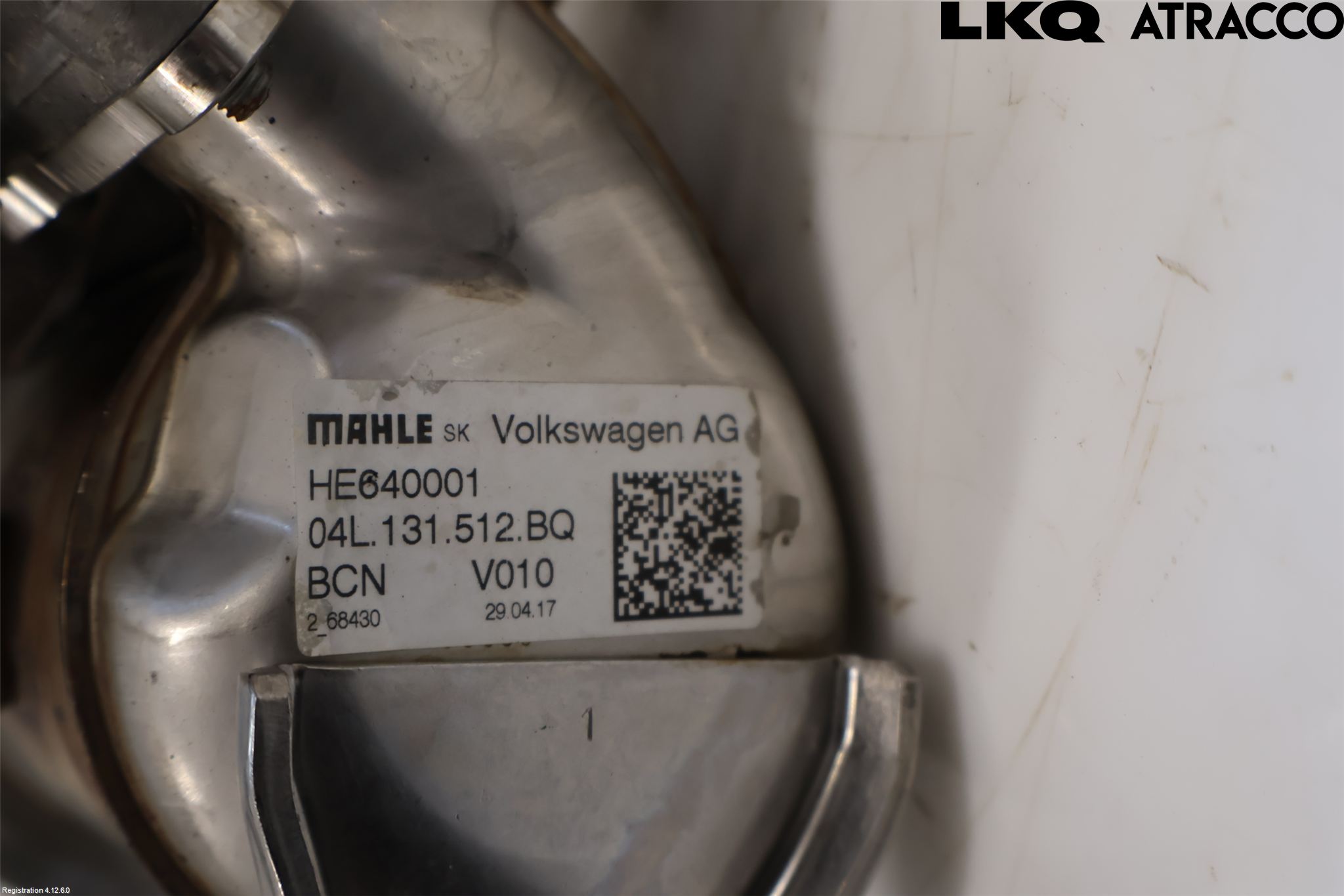 Volkswagen VW TIGUAN 16-24 Eksos Kjøler
