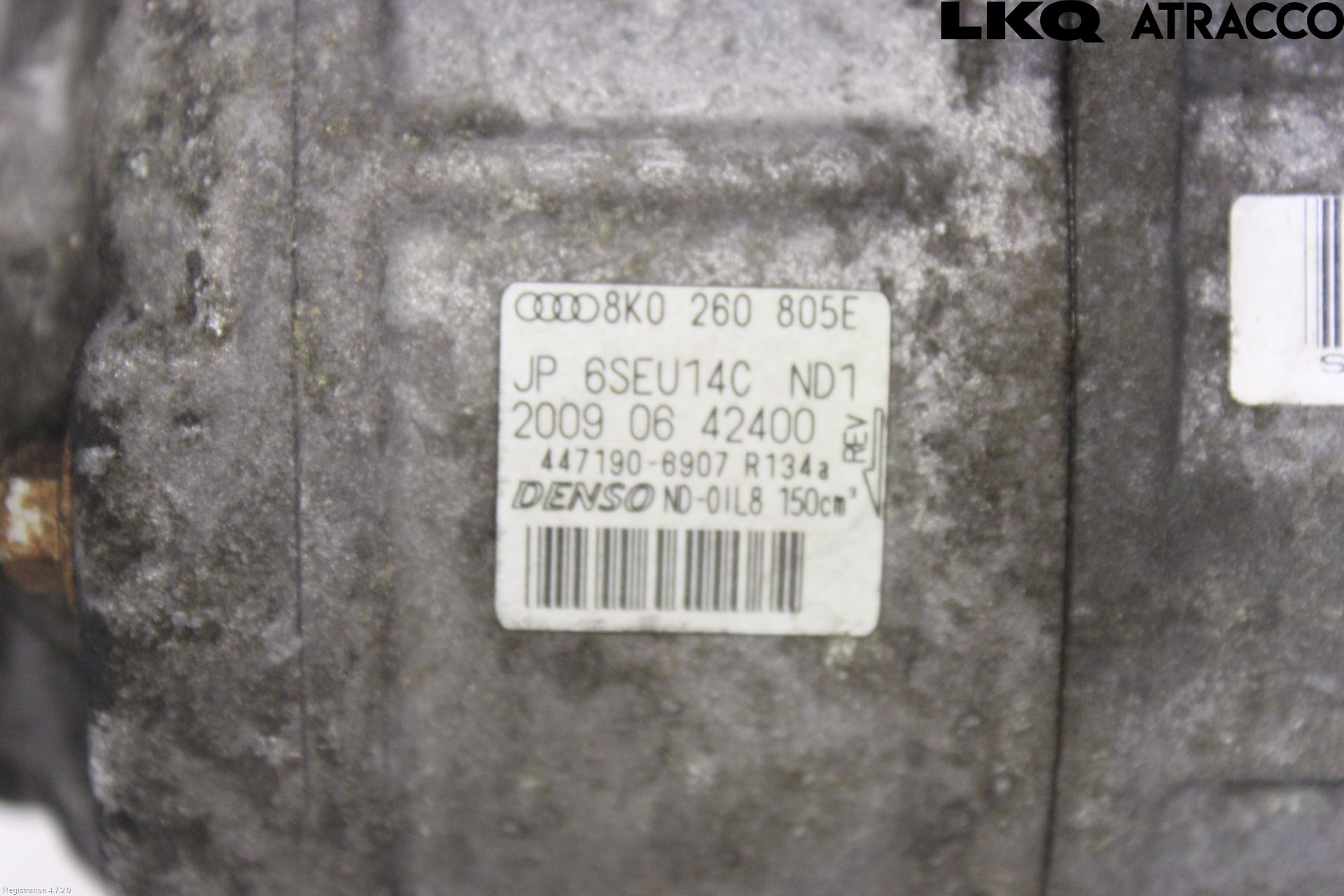 Audi A5 07-16 Varme Ac Kompressor