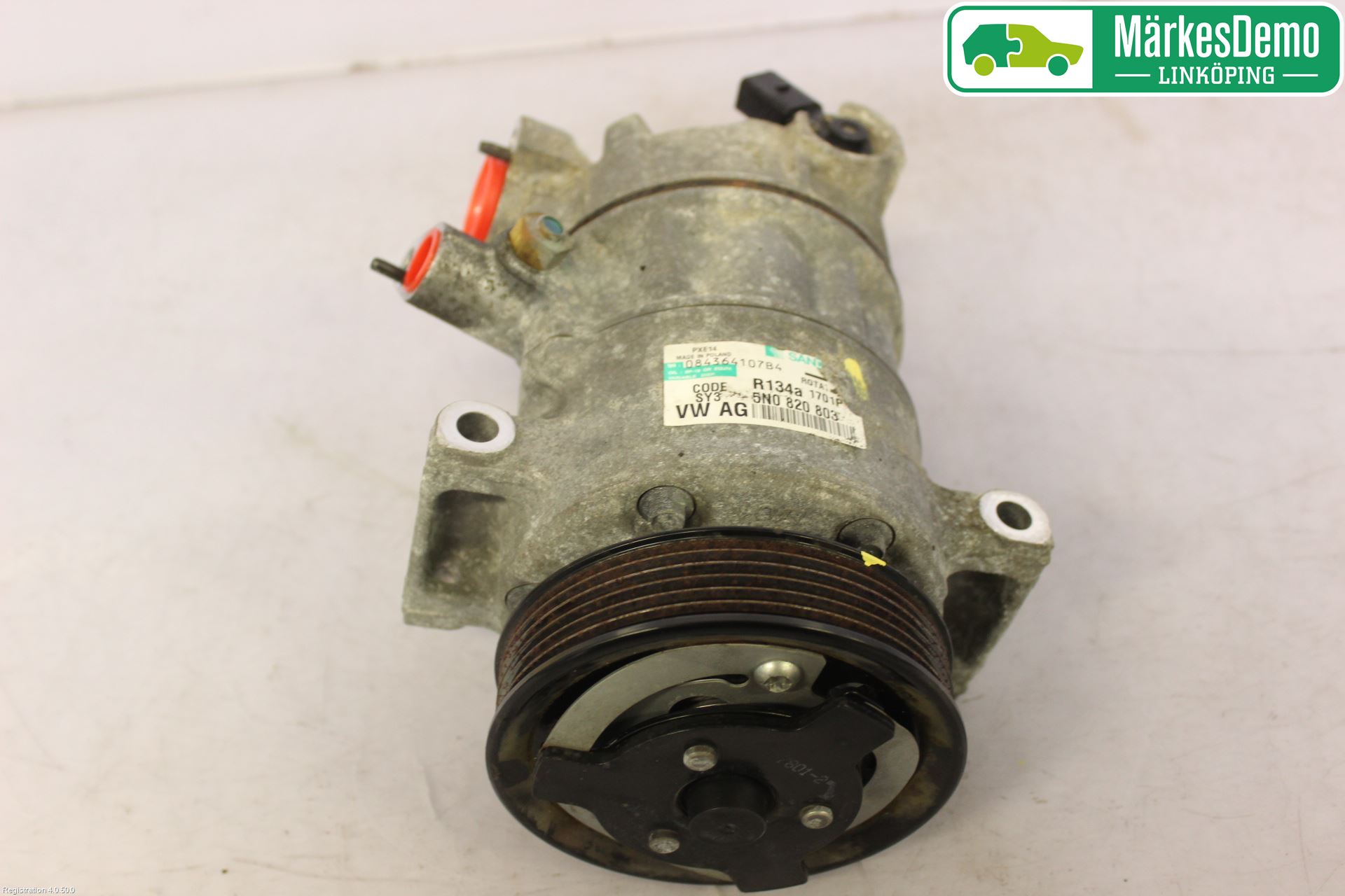 Volkswagen VW GOLF V 04-09 Varme Ac Kompressor