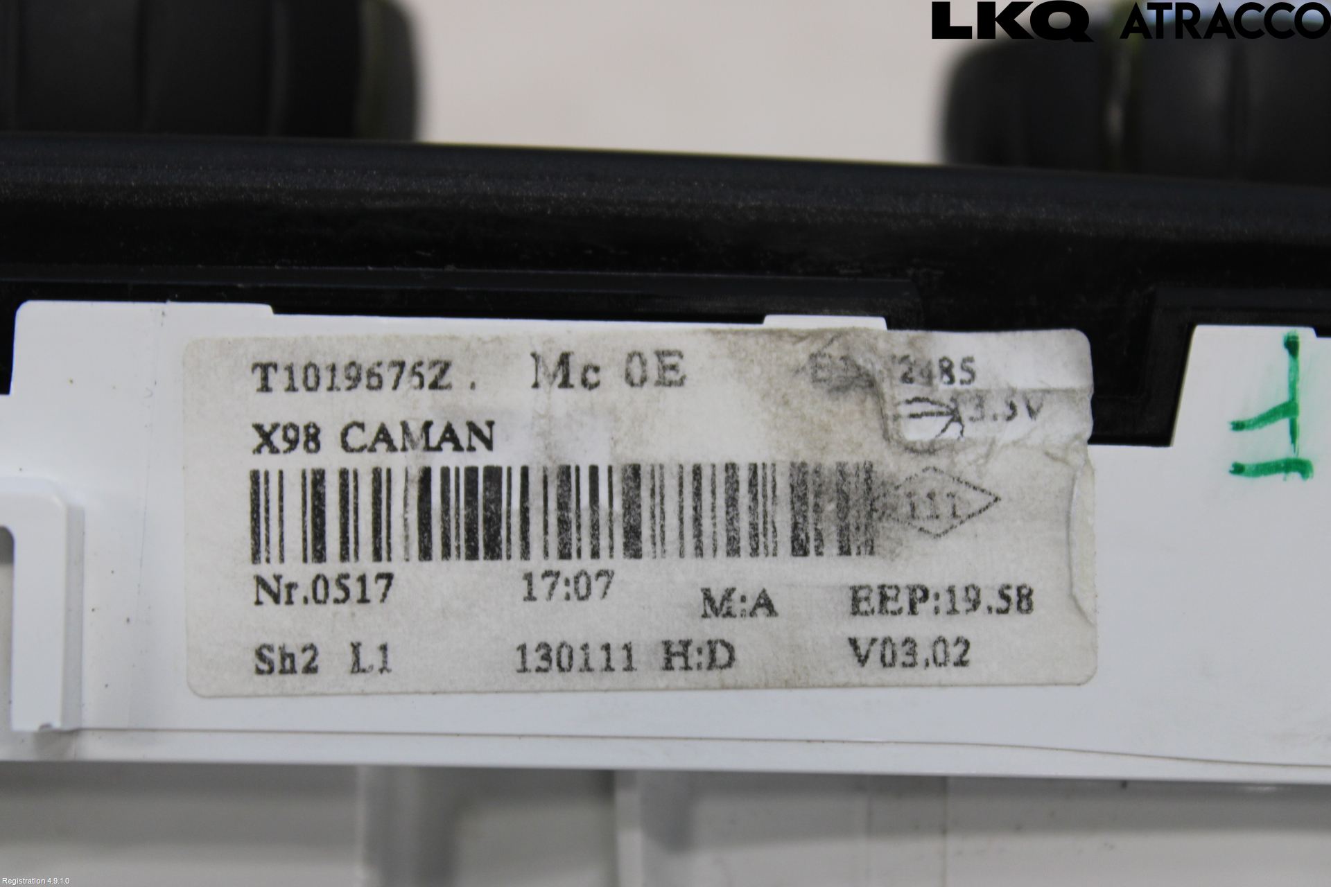 Renault CLIO IV 12-16 Varme Ac Betjening-Display