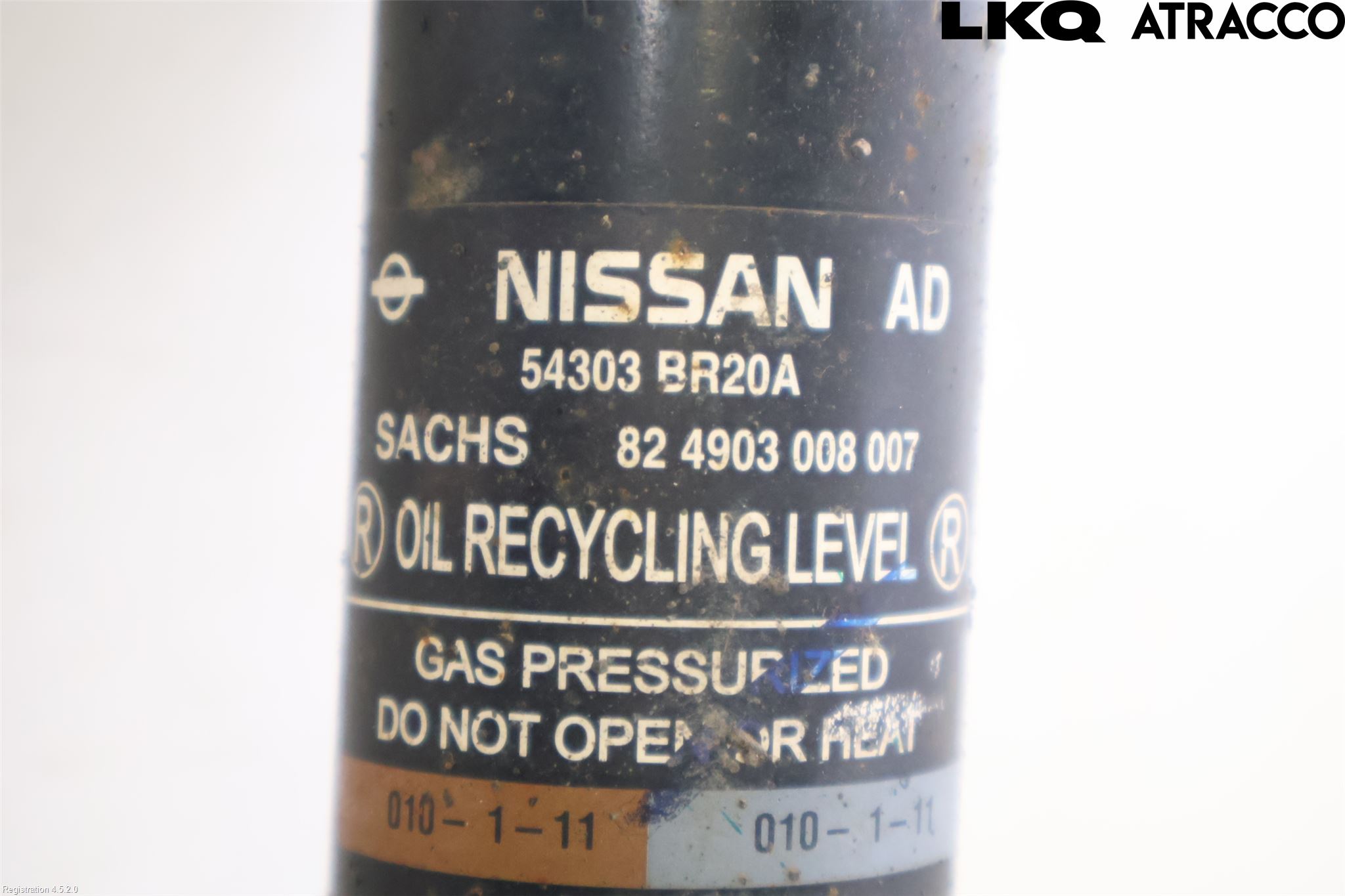 Nissan QASHQAI+2  10-14 Fjærbein Foran Venstre