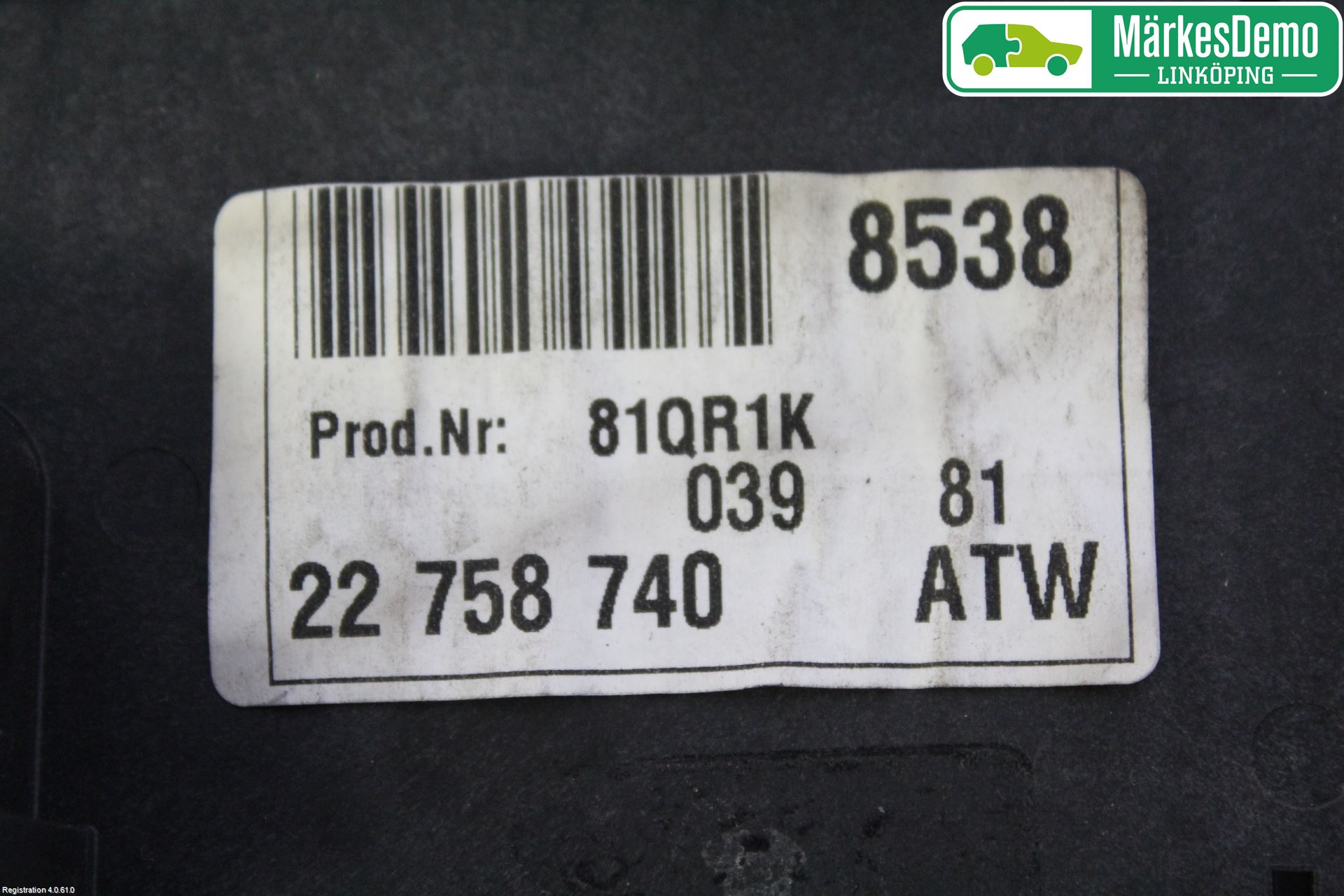 Opel INSIGNIA 09-16 Sikringsboks - Elsentral