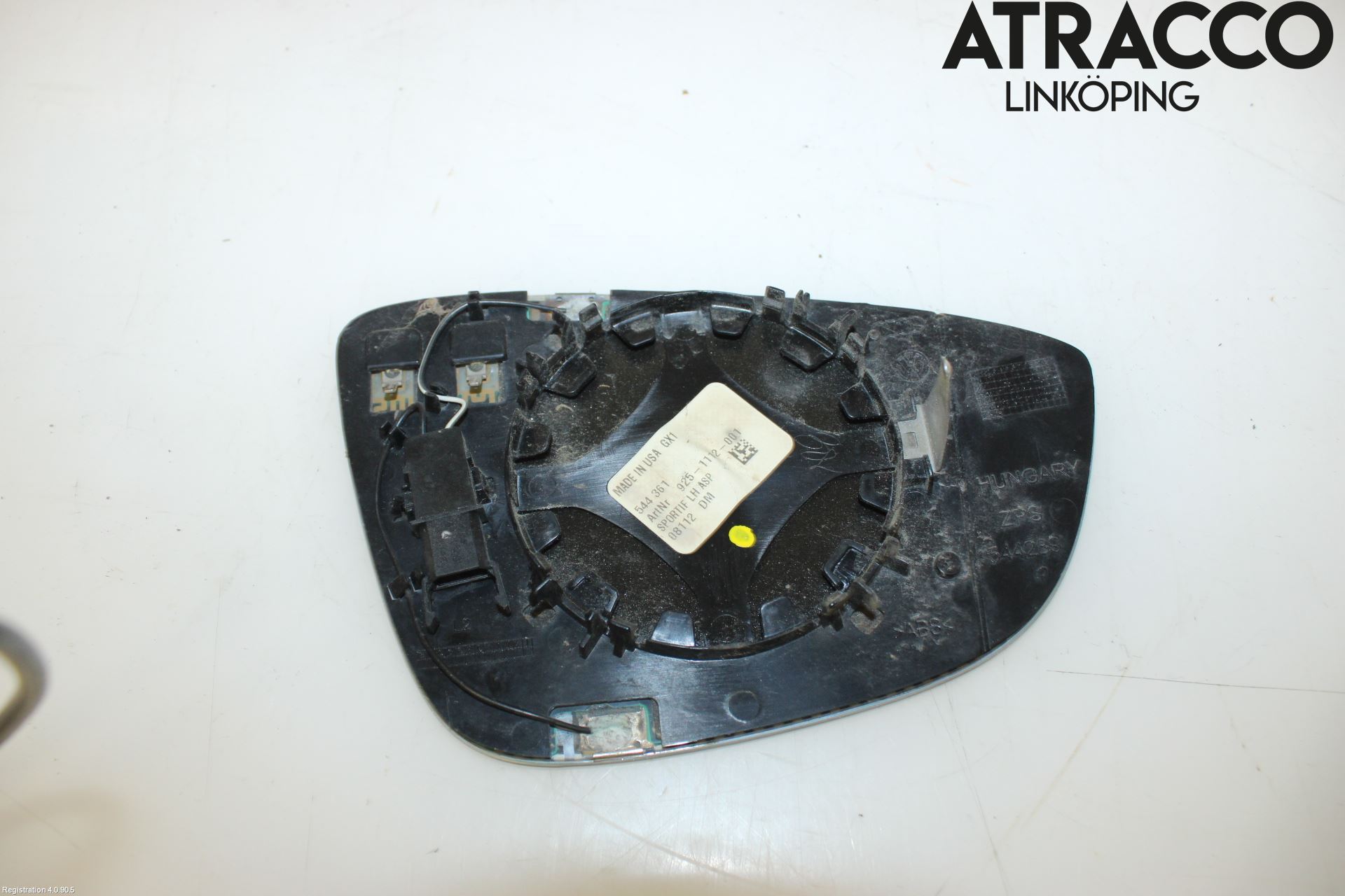 Volkswagen VW PASSAT 11-14 Speil Glass V