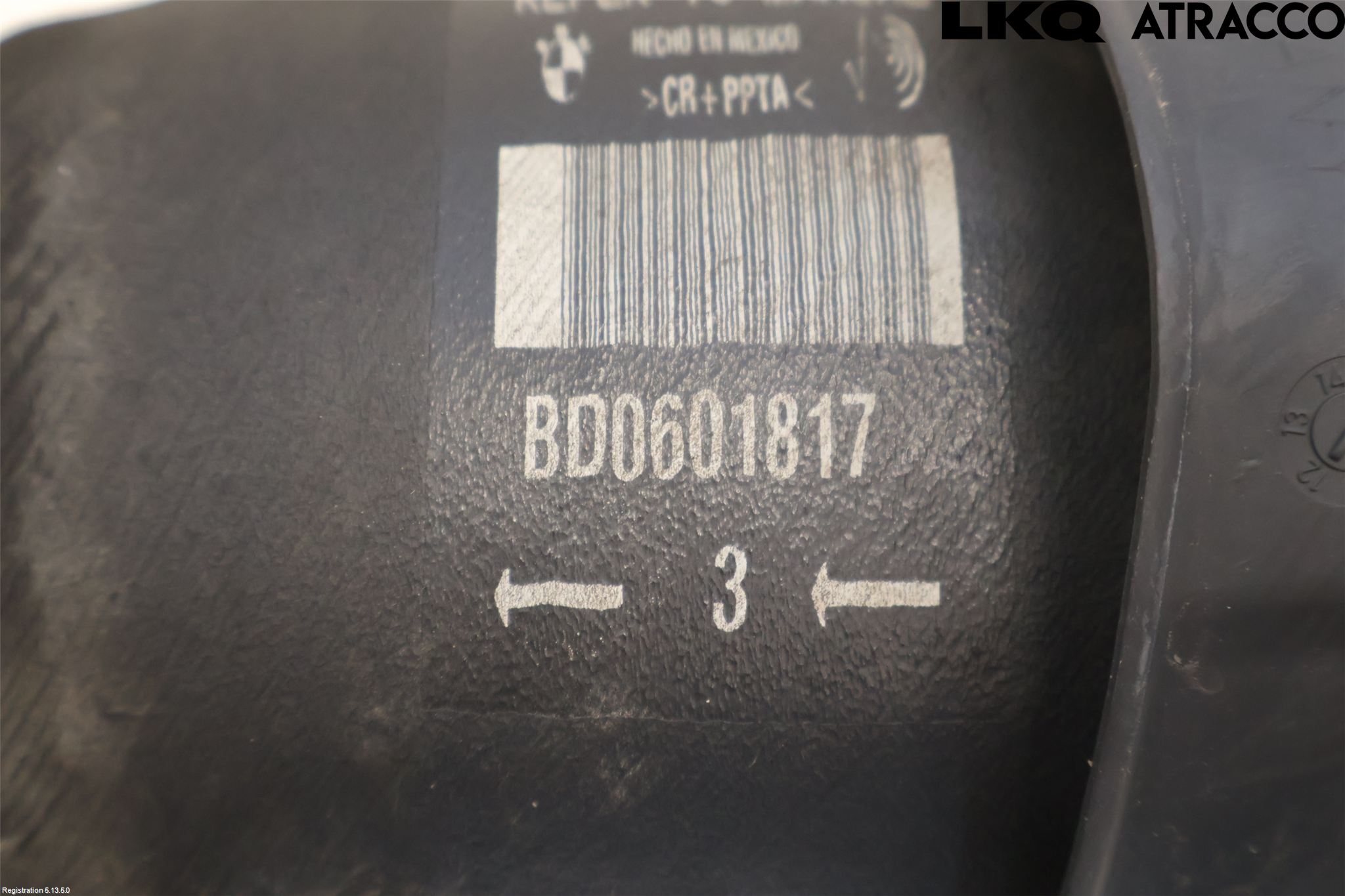 BMW 5 E60/61 Sed/Tou 02-10 Nivåreg Belg - Luftpute