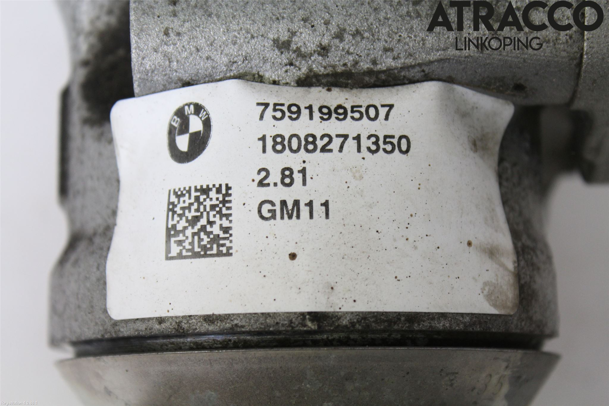 BMW 3 F30/F31/F80 12-19 Kardang Foran