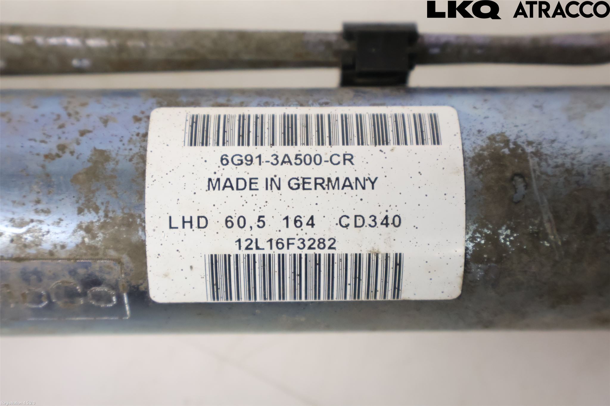 Ford S-MAX 06-15 Servo Snekke - Tannstang